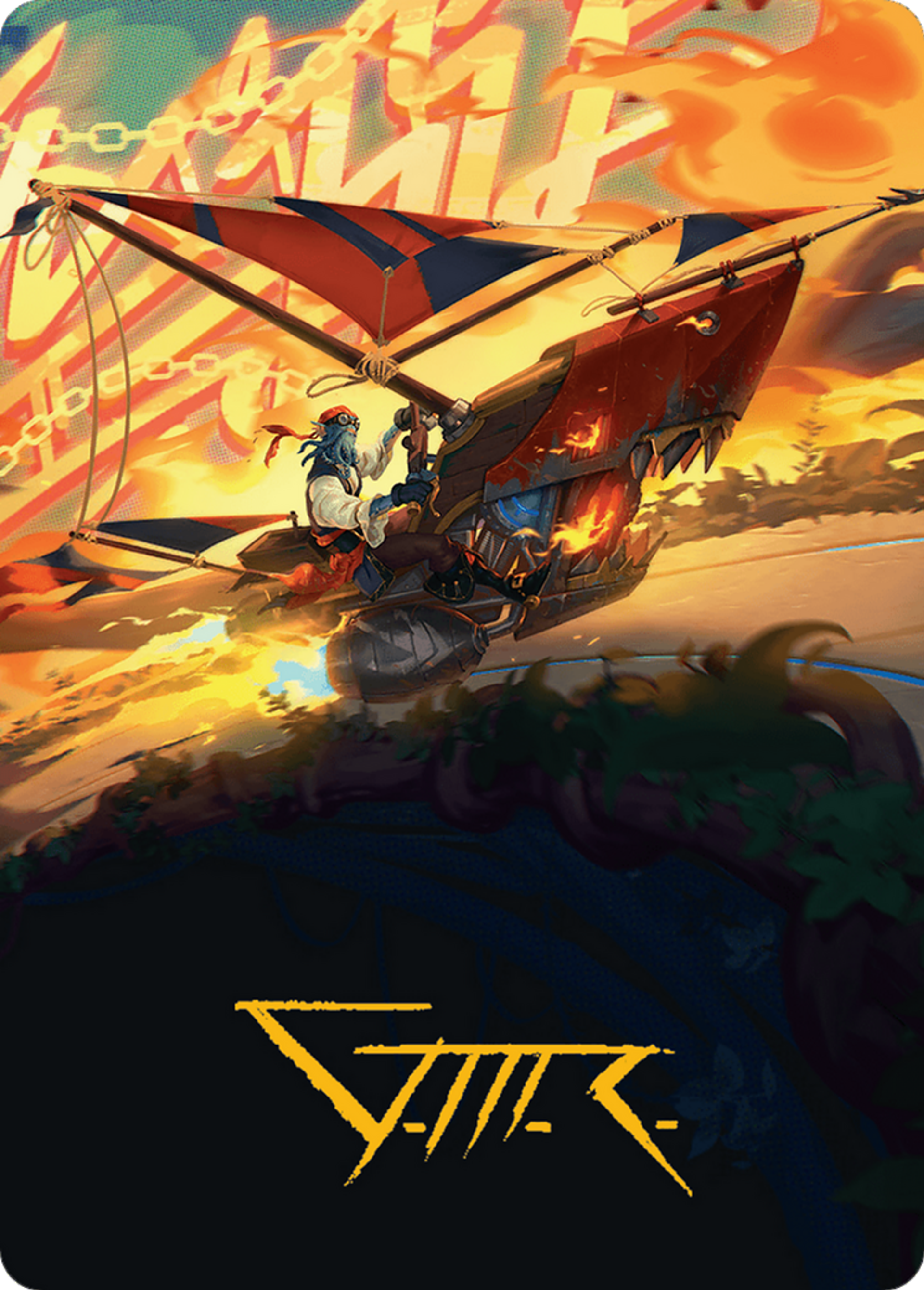 Boosted Sloop — Aetherdrift Art Series — Magic: The Gathering