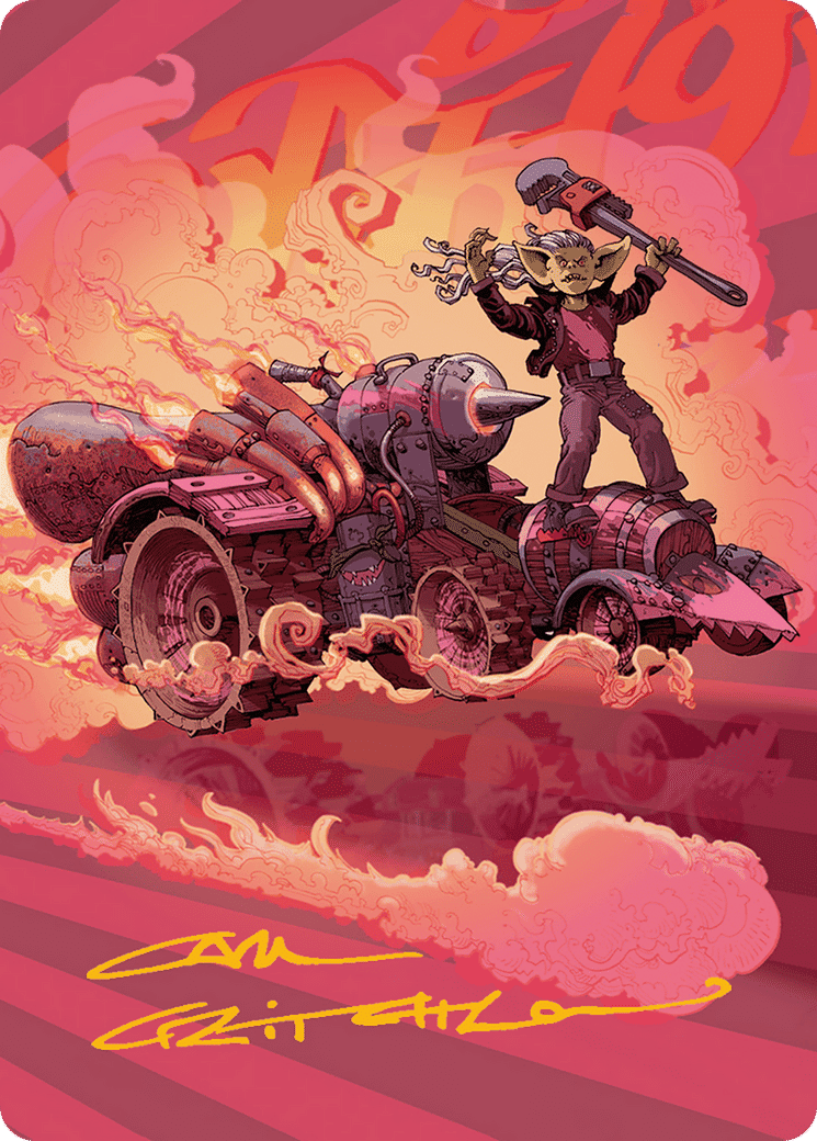 Burner Rocket — Aetherdrift Art Series — Magic: The Gathering