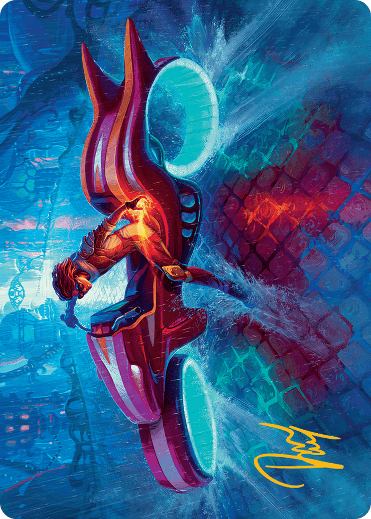 Chandra, Spark Hunter — Aetherdrift Art Series — Magic: The Gathering