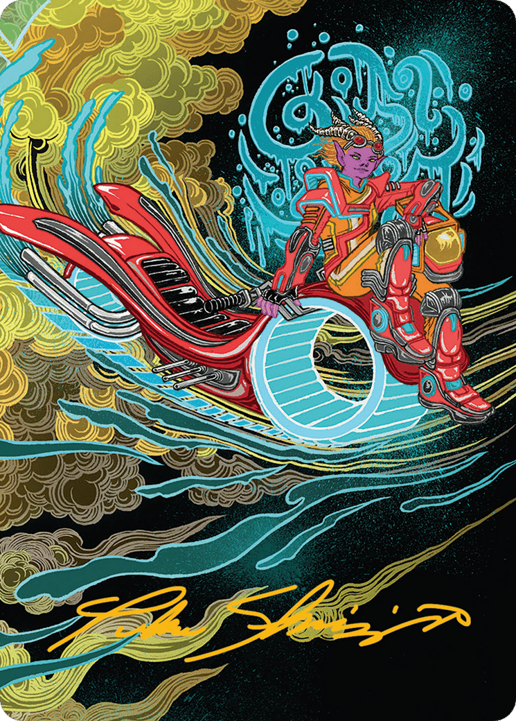 Cloudspire Skycycle — Aetherdrift Art Series — Magic: The Gathering