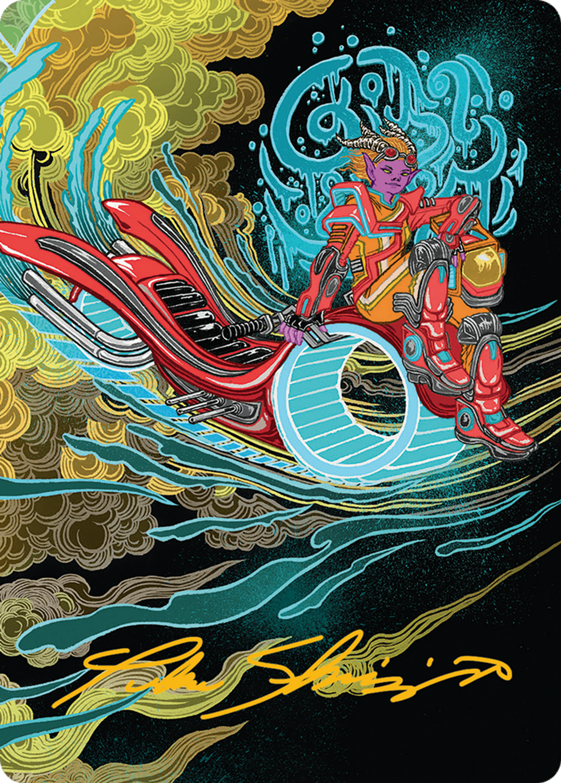 Cloudspire Skycycle — Aetherdrift Art Series — Magic: The Gathering