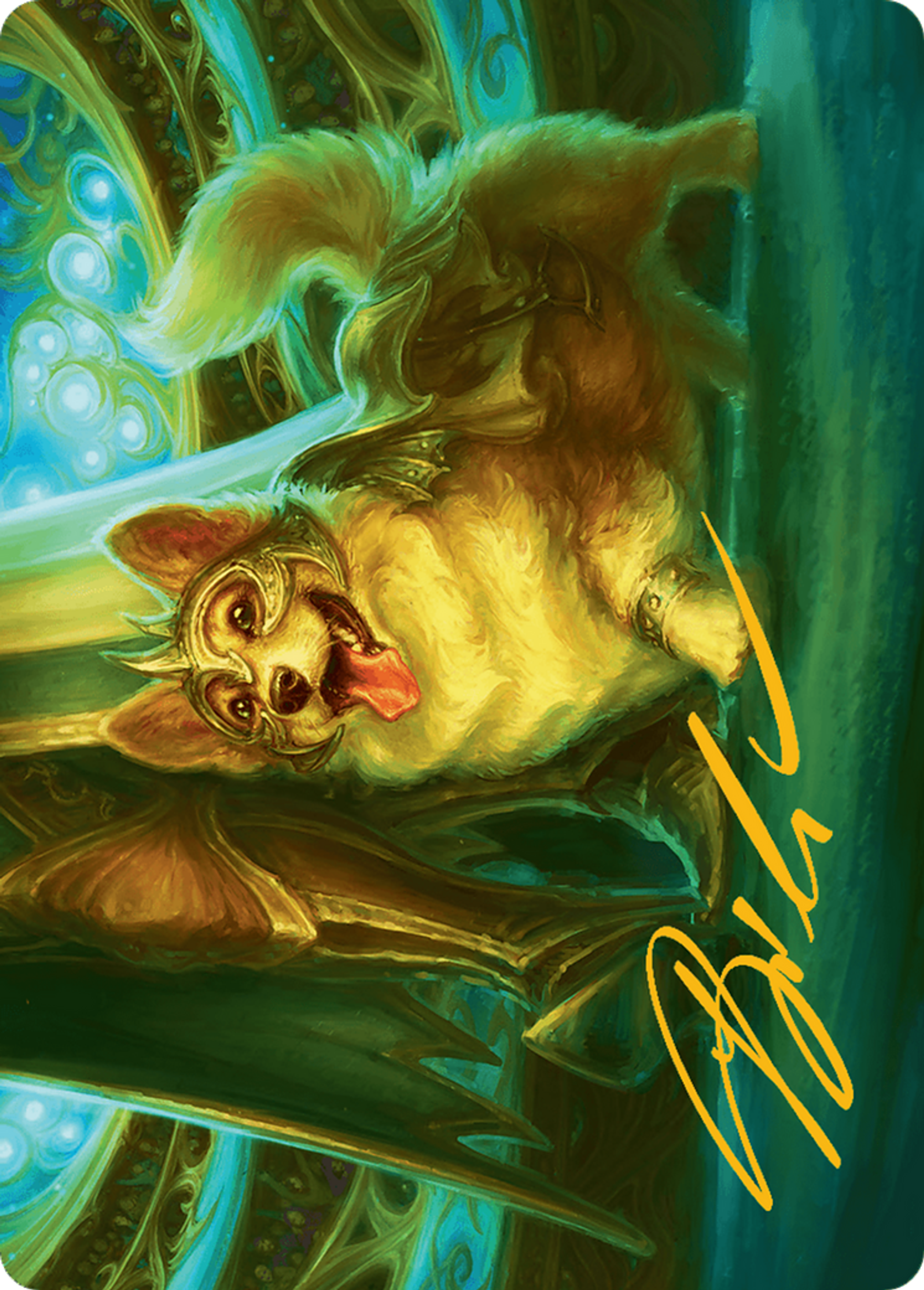 District Mascot — Aetherdrift Art Series — Magic: The Gathering