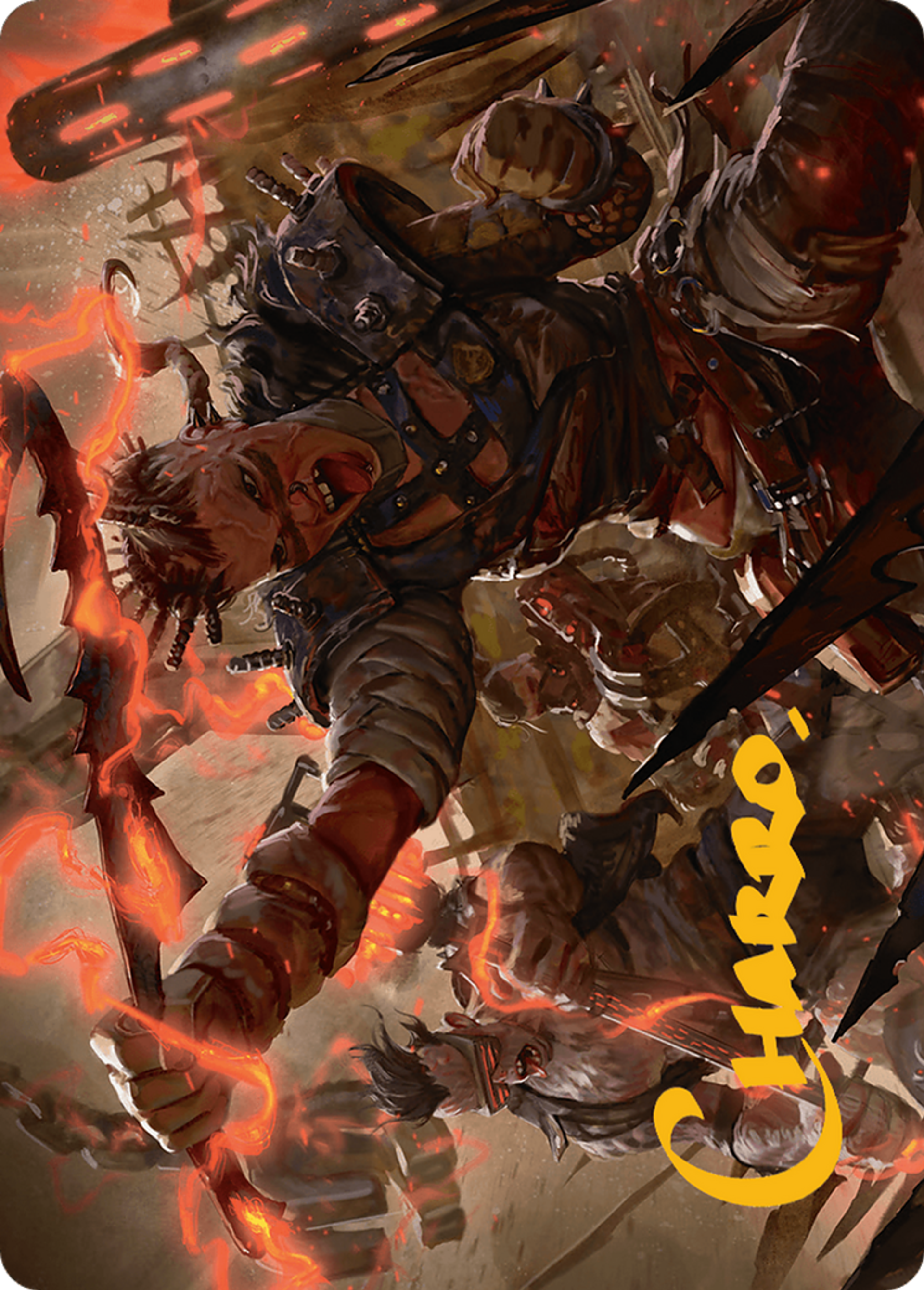 Far Fortune, End Boss — Aetherdrift Art Series — Magic: The Gathering