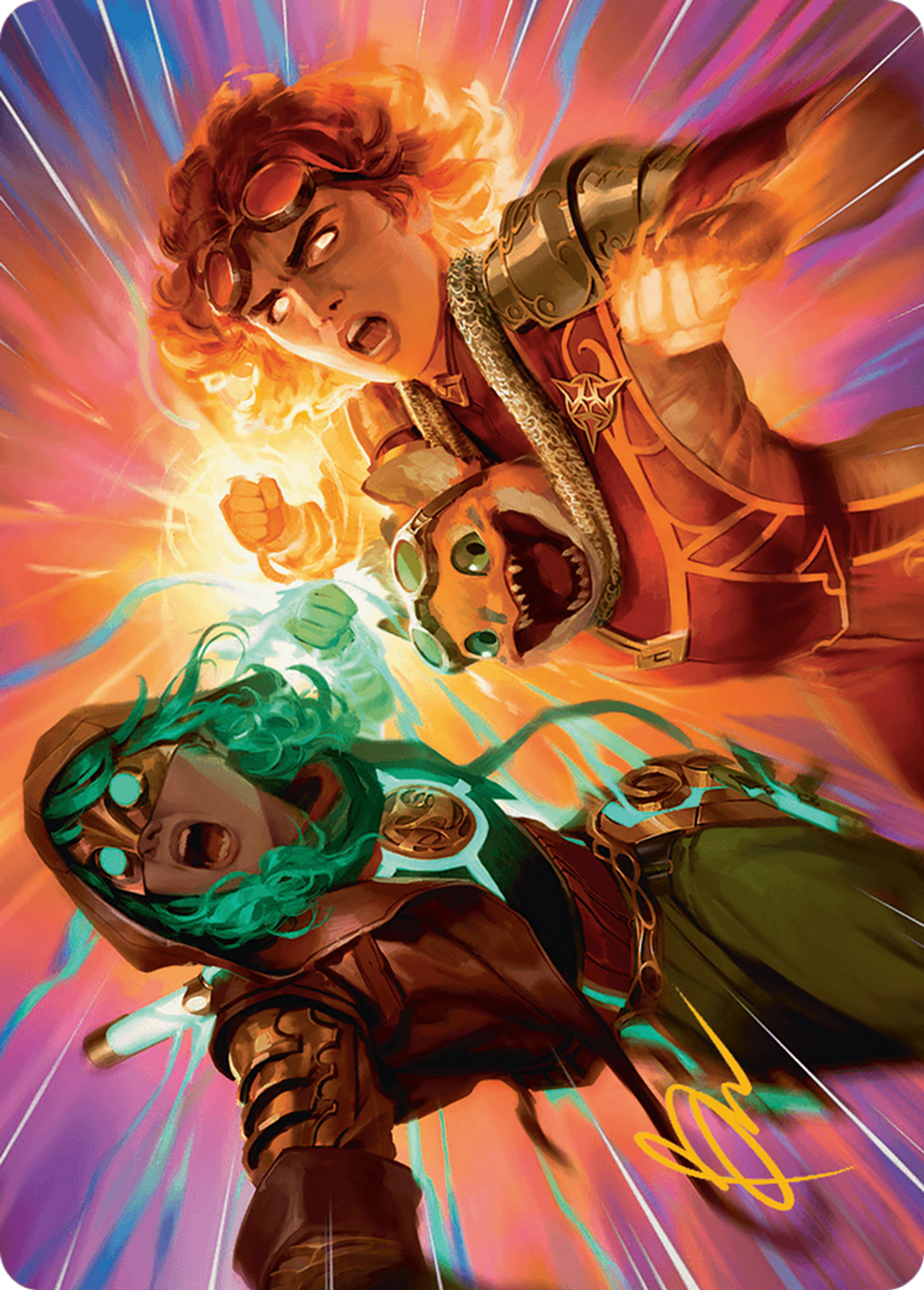 Full Throttle — Aetherdrift Art Series — Magic: The Gathering