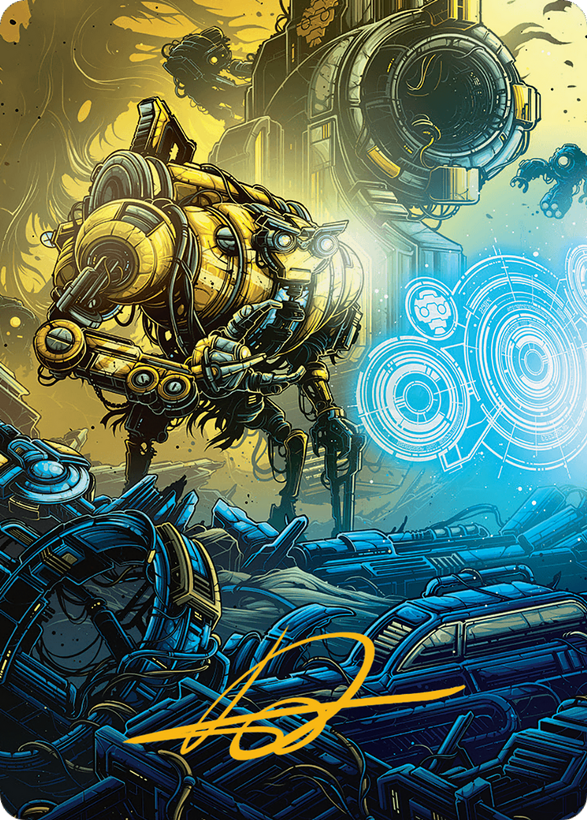 Mendicant Core, Guidelight — Aetherdrift Art Series — Magic: The Gathering
