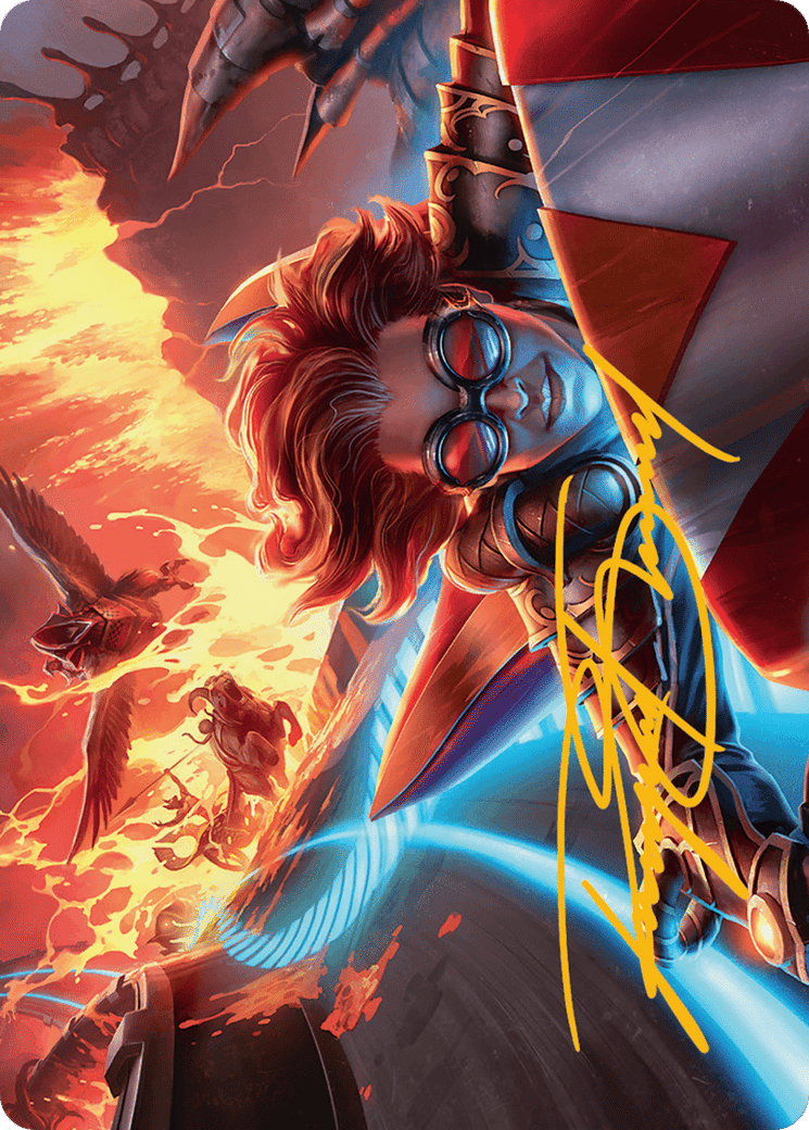 Outpace Oblivion — Aetherdrift Art Series — Magic: The Gathering