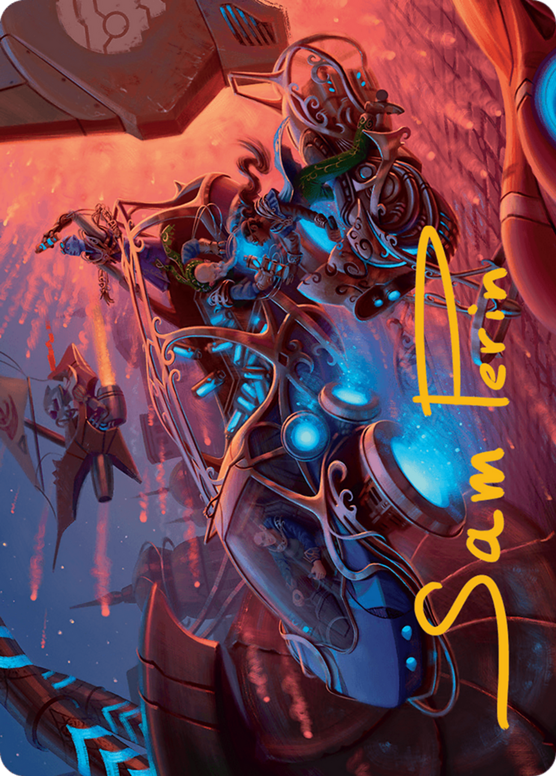 Rangers' Refueler — Aetherdrift Art Series — Magic: The Gathering