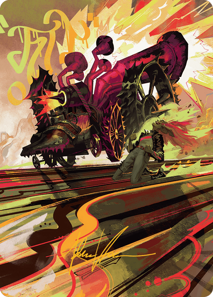 Rocketeer Boostbuggy — Aetherdrift Art Series — Magic: The Gathering