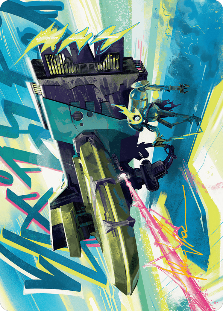 Salvation Engine — Aetherdrift Art Series — Magic: The Gathering