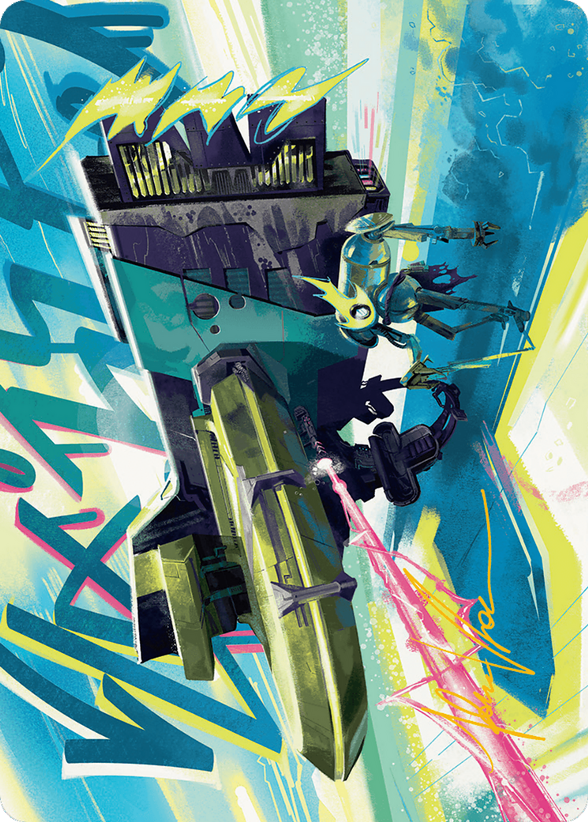Salvation Engine — Aetherdrift Art Series — Magic: The Gathering