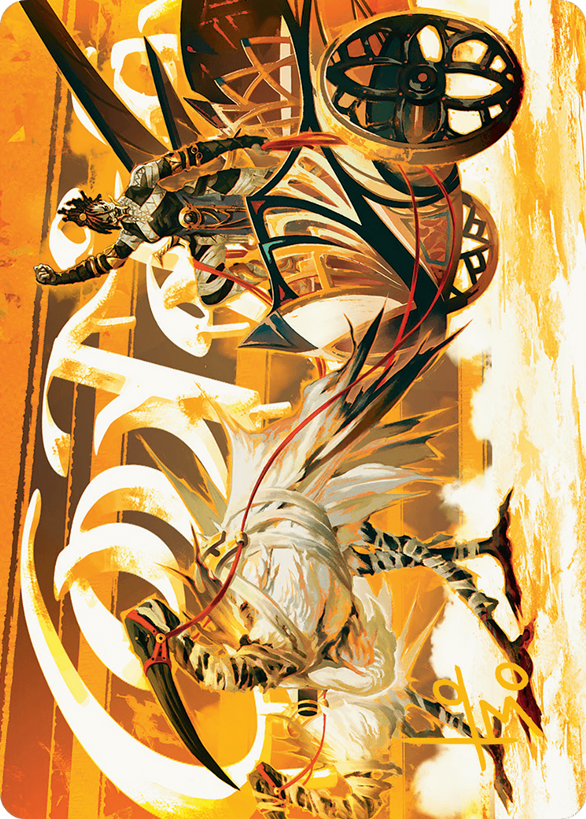 Skyseer's Chariot — Aetherdrift Art Series — Magic: The Gathering