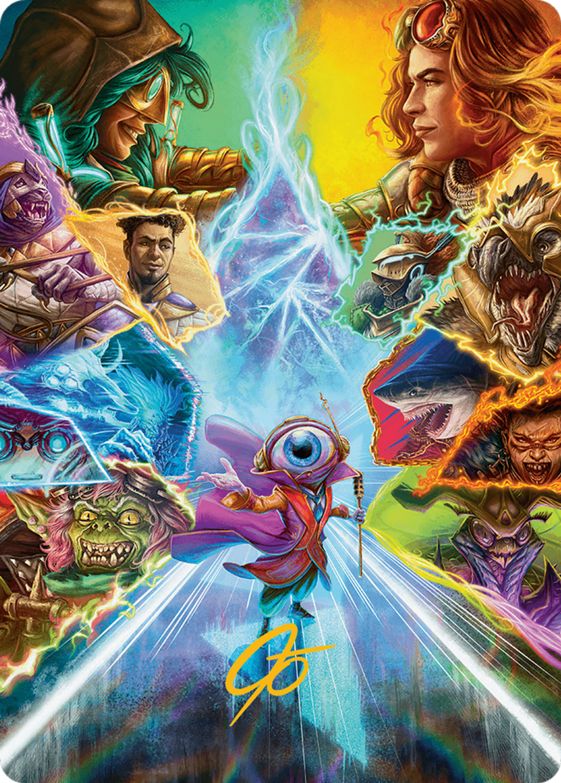 Start Your Engines! — Aetherdrift Art Series — Magic: The Gathering