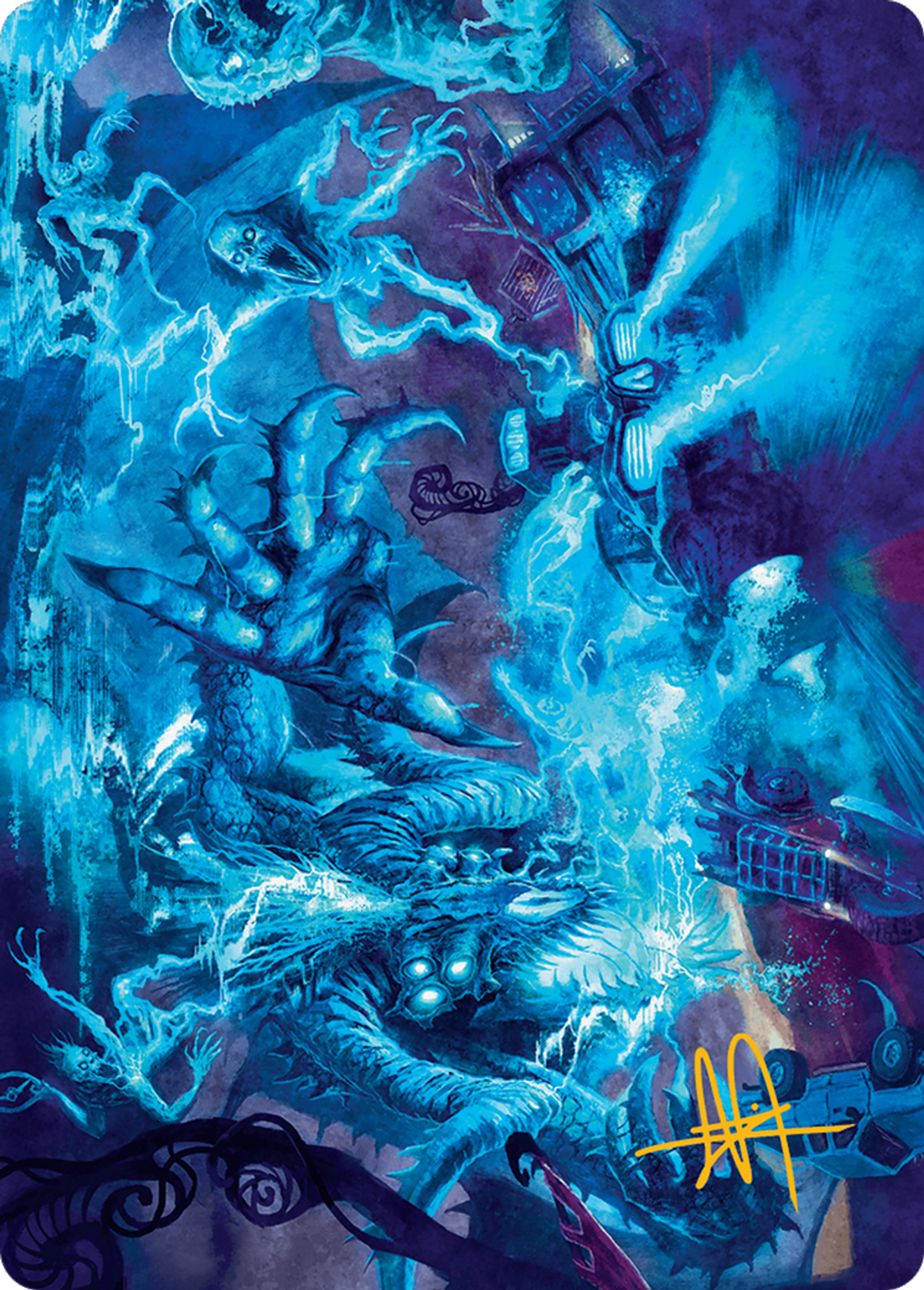 The Speed Demon — Aetherdrift Art Series — Magic: The Gathering