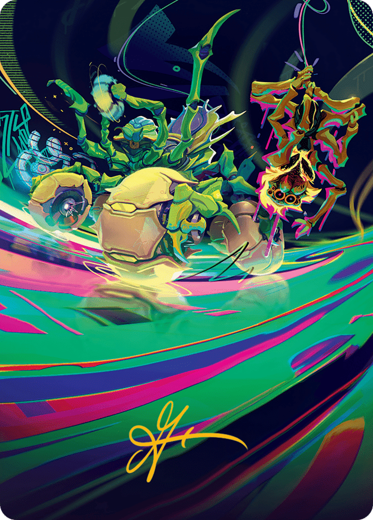 Thundering Broodwagon — Aetherdrift Art Series — Magic: The Gathering