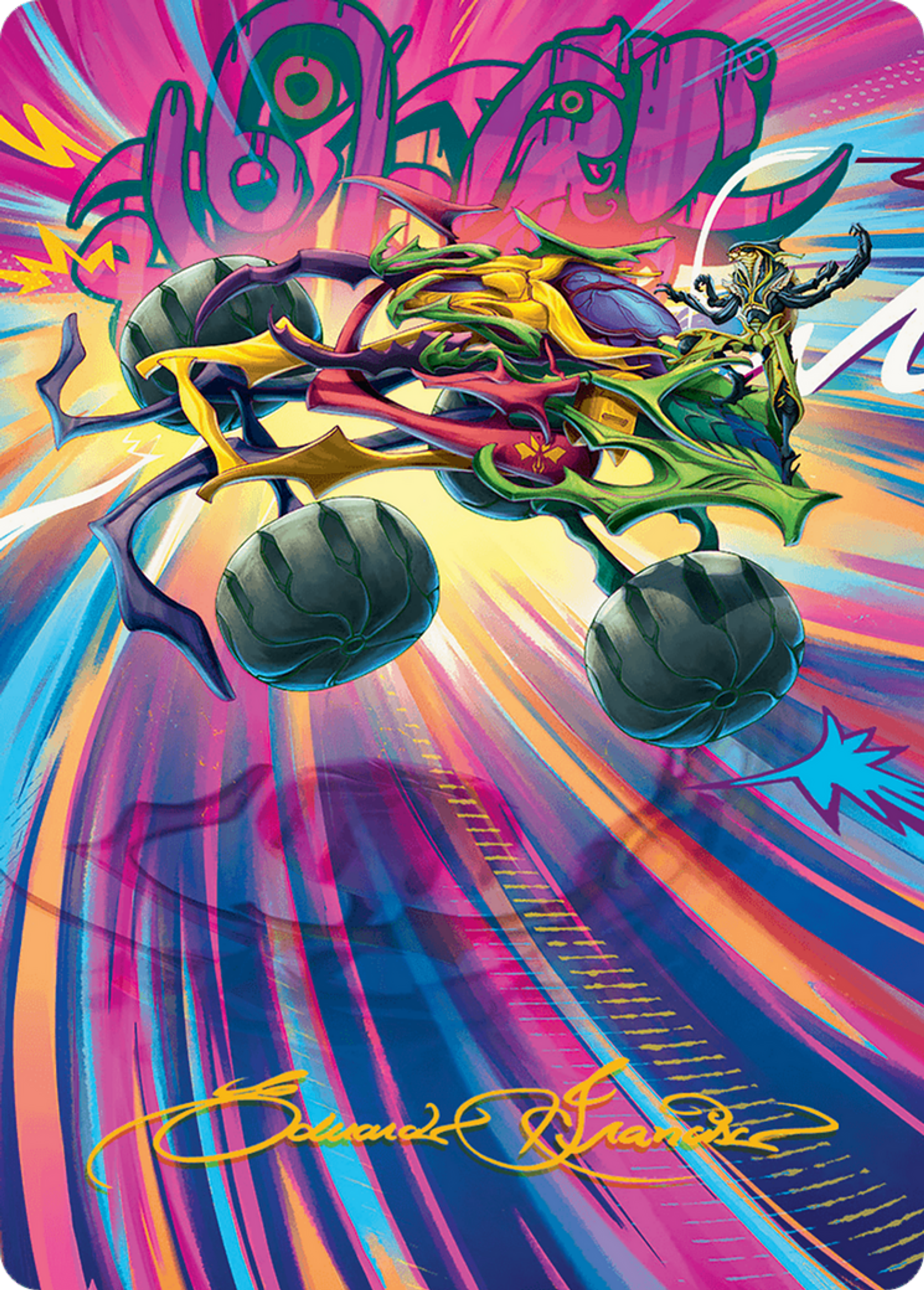 Thunderous Velocipede — Aetherdrift Art Series — Magic: The Gathering