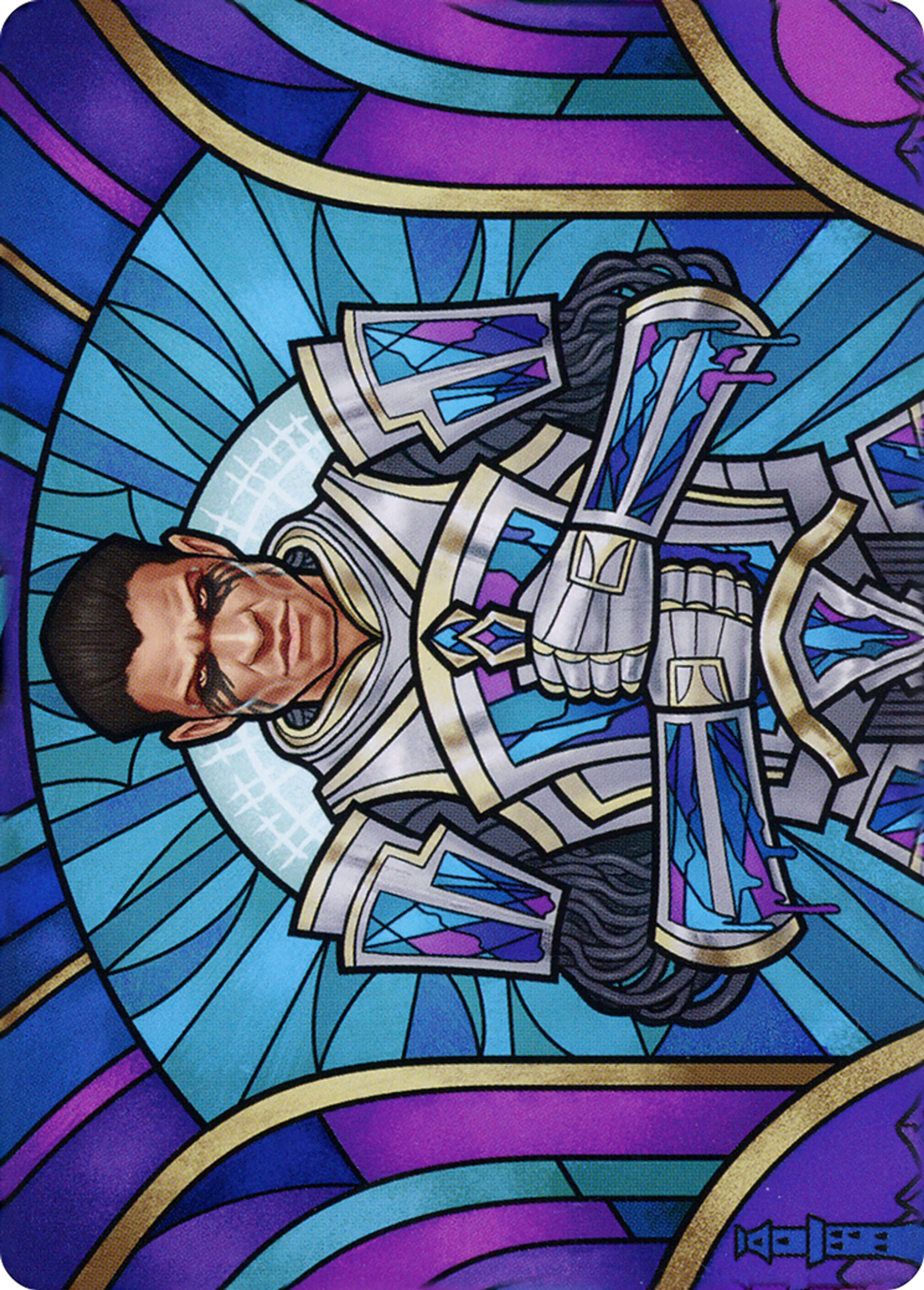 Aron, Benalia's Ruin — Dominaria United Art Series — Magic: The Gathering