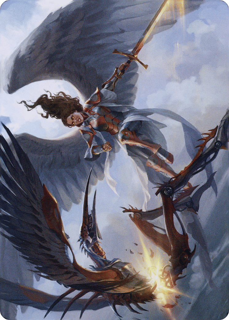 Destroy Evil — Dominaria United Art Series — Magic: The Gathering