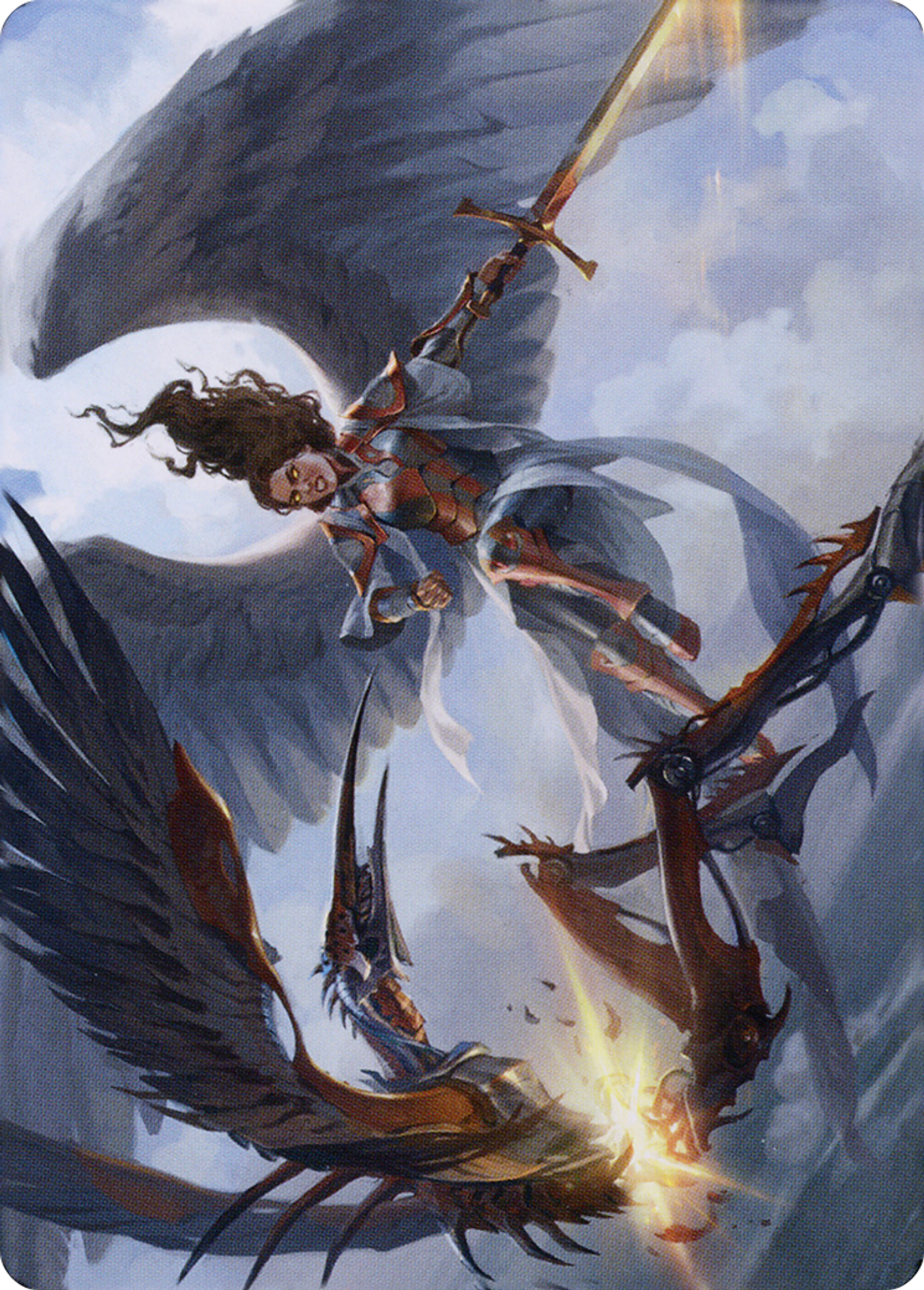 Destroy Evil — Dominaria United Art Series — Magic: The Gathering