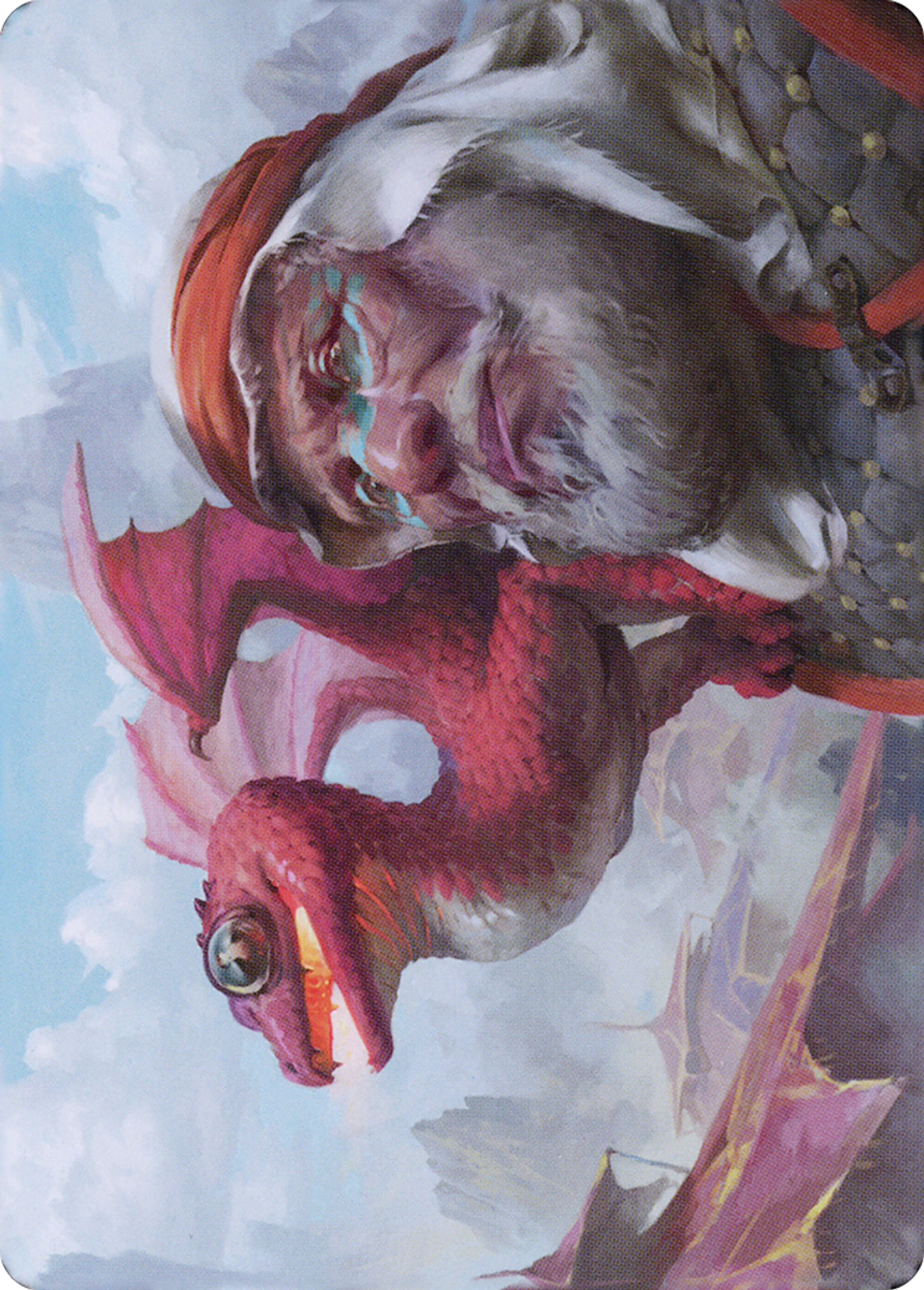 Dragon Whelp — Dominaria United Art Series — Magic: The Gathering