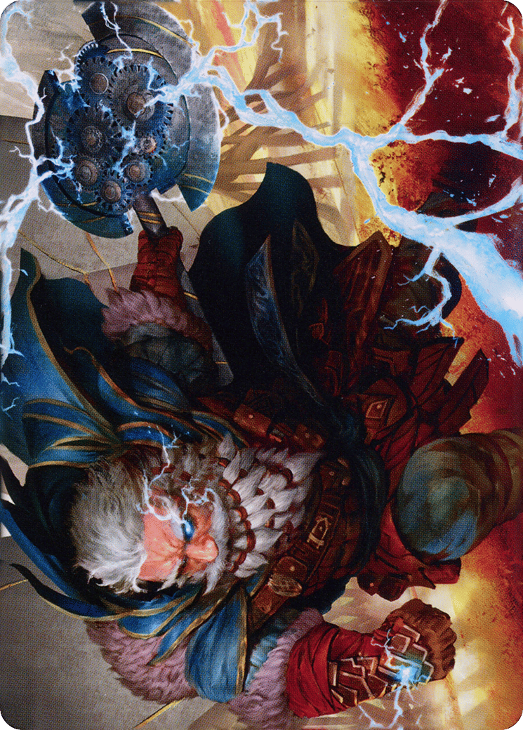Electrostatic Infantry — Dominaria United Art Series — Magic: The Gathering
