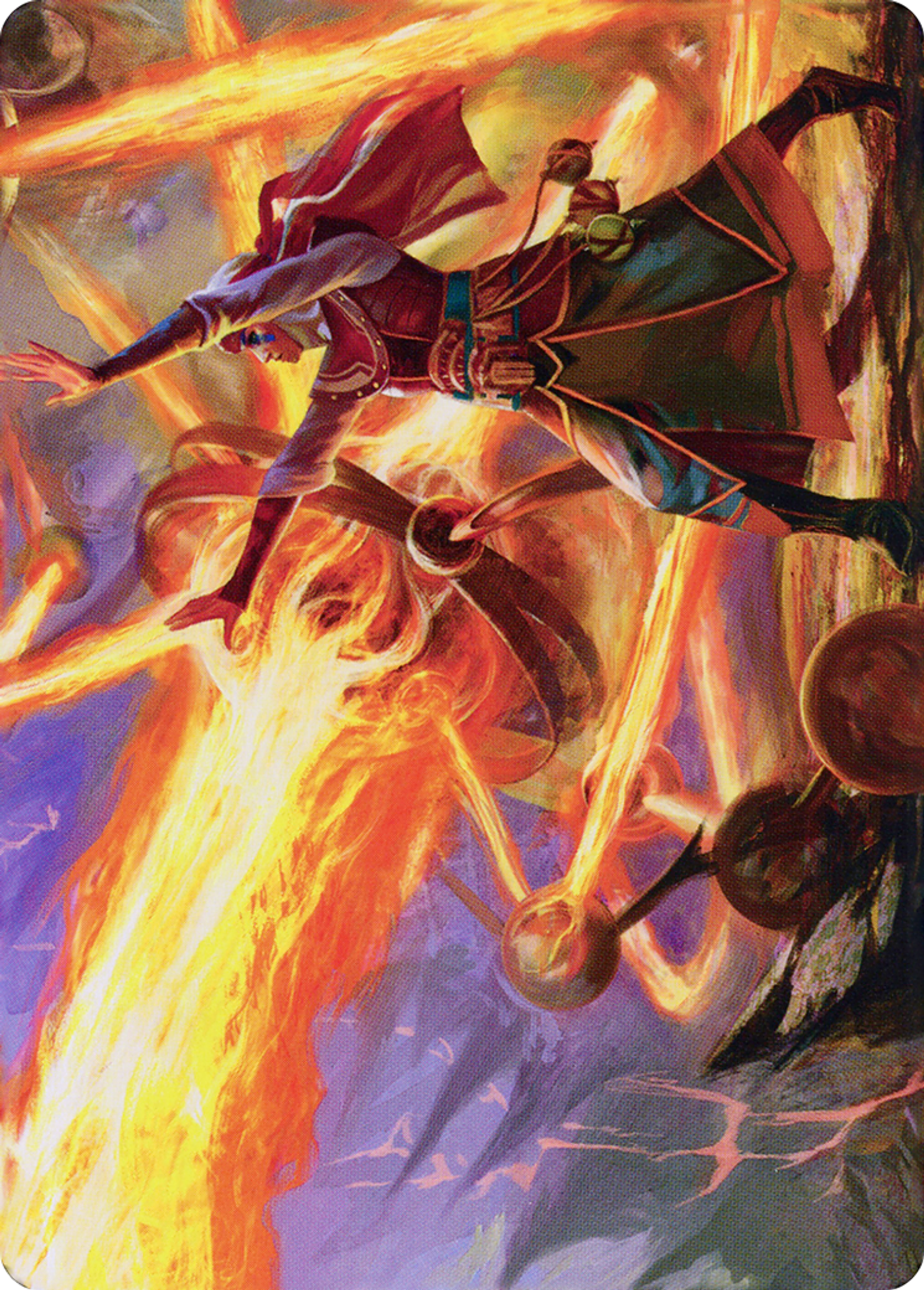 Ghitu Amplifier — Dominaria United Art Series — Magic: The Gathering