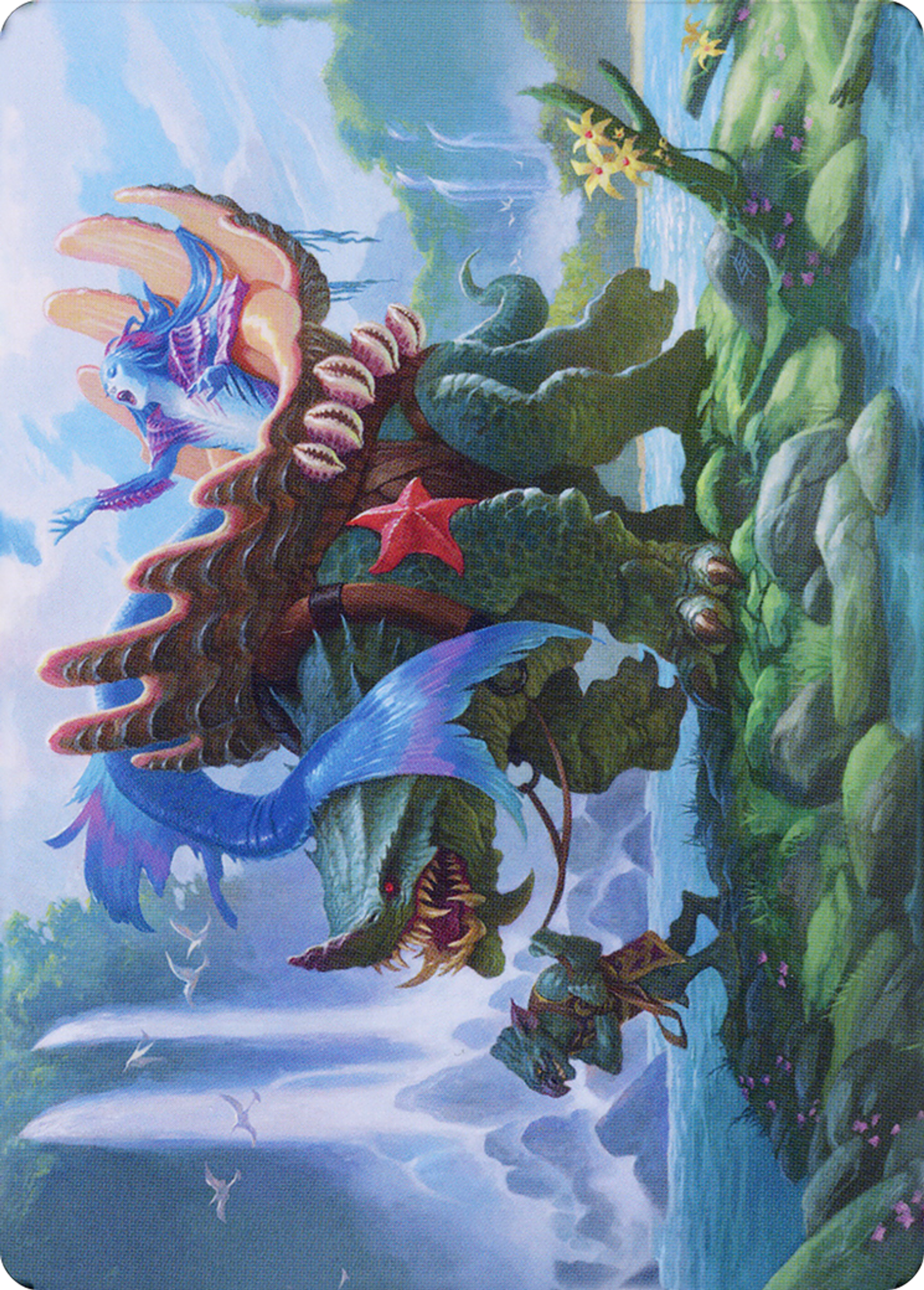 Vodalian Mindsinger — Dominaria United Art Series — Magic: The Gathering