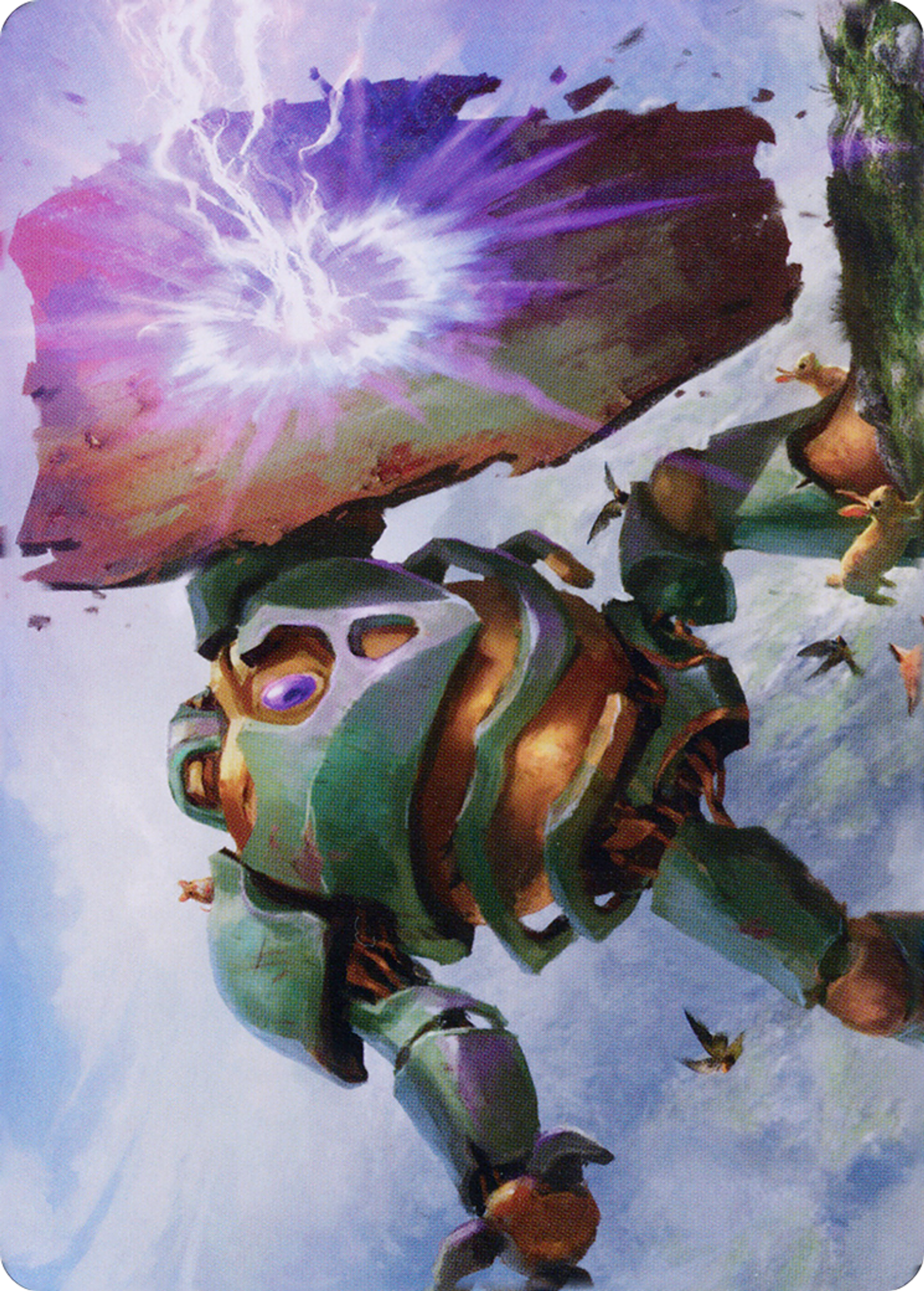 Walking Bulwark — Dominaria United Art Series — Magic: The Gathering