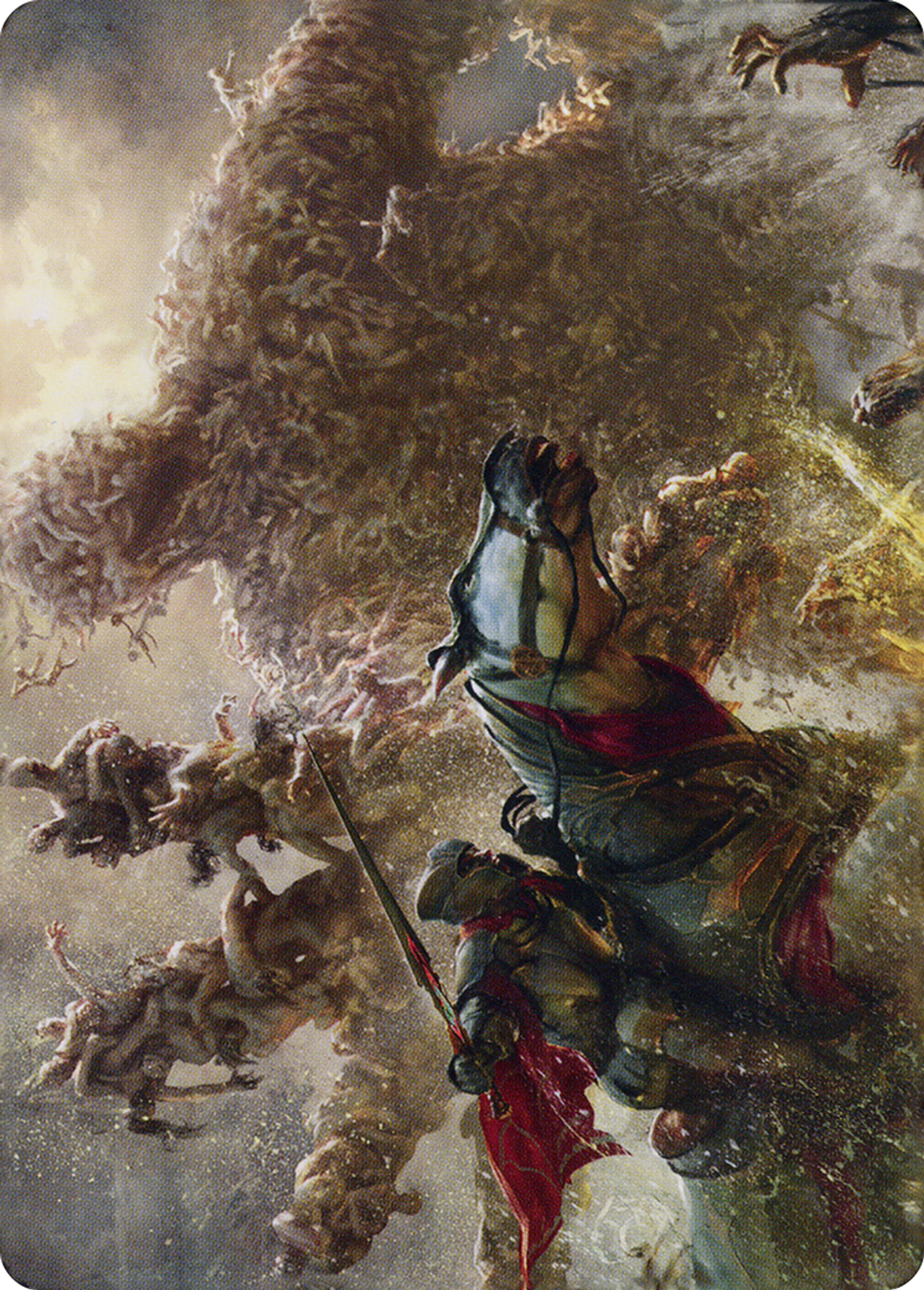 Writhing Necromass — Dominaria United Art Series — Magic: The Gathering