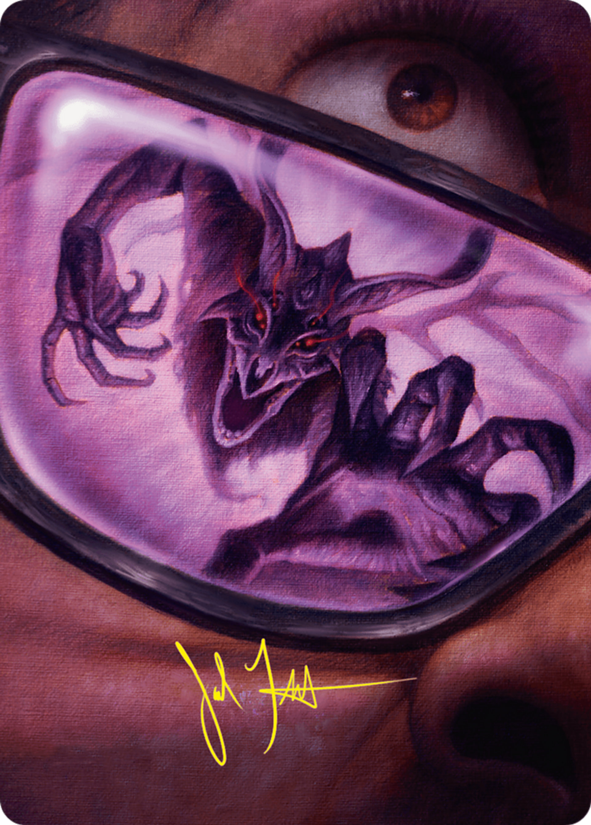 Doomsday Excruciator — Duskmourn: House of Horror Art Series — Magic: The Gathering