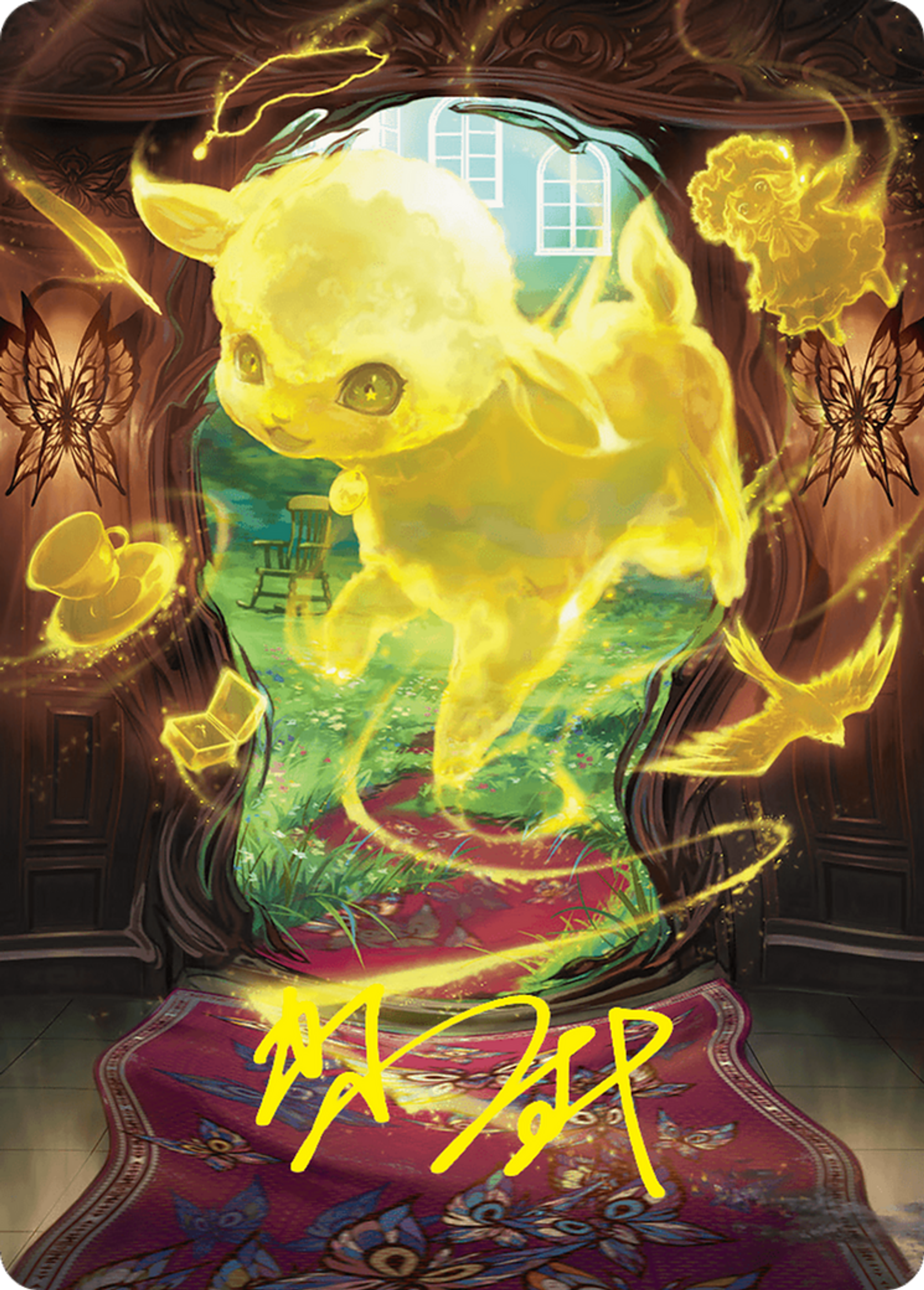 Enduring Innocence — Duskmourn: House of Horror Art Series — Magic: The Gathering