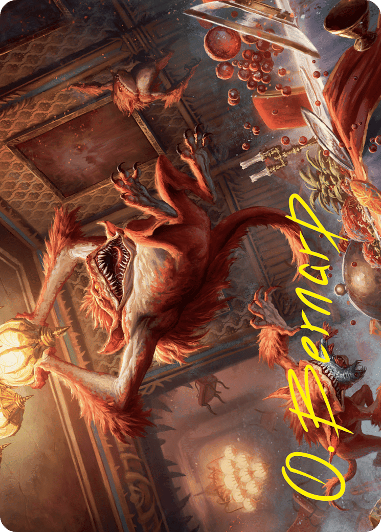 Midnight Mayhem — Duskmourn: House of Horror Art Series — Magic: The Gathering