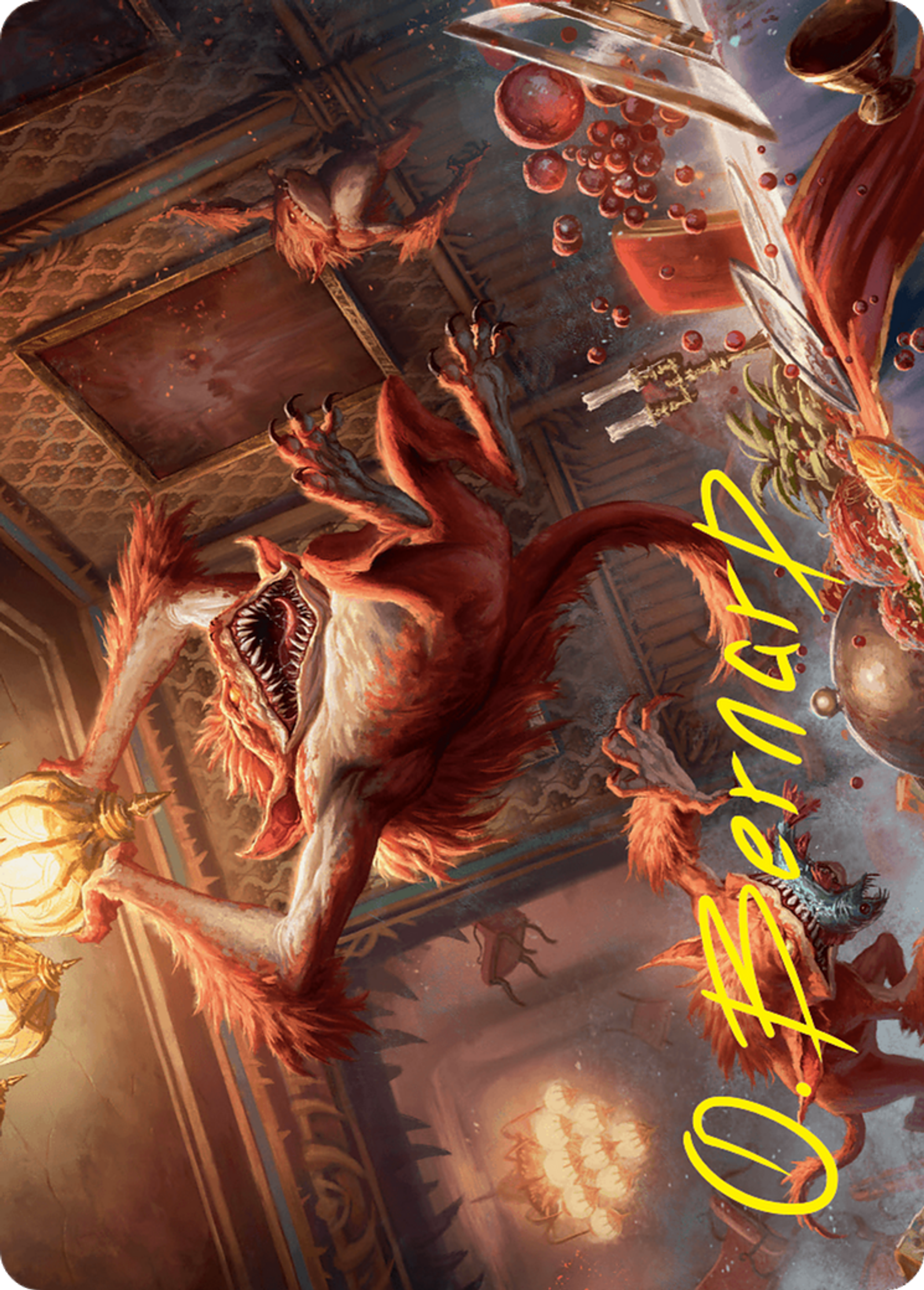 Midnight Mayhem — Duskmourn: House of Horror Art Series — Magic: The Gathering