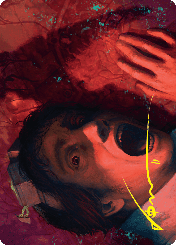 Murder — Duskmourn: House of Horror Art Series — Magic: The Gathering