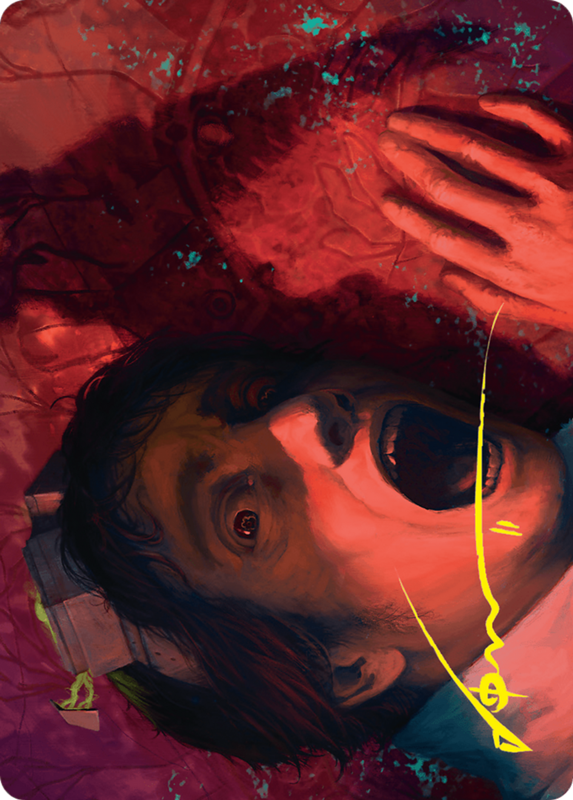 Murder — Duskmourn: House of Horror Art Series — Magic: The Gathering