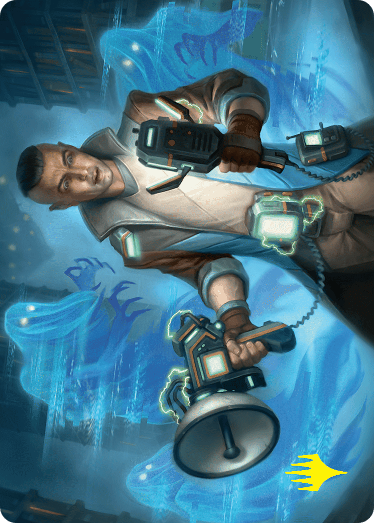 Paranormal Analyst — Duskmourn: House of Horror Art Series — Magic: The Gathering