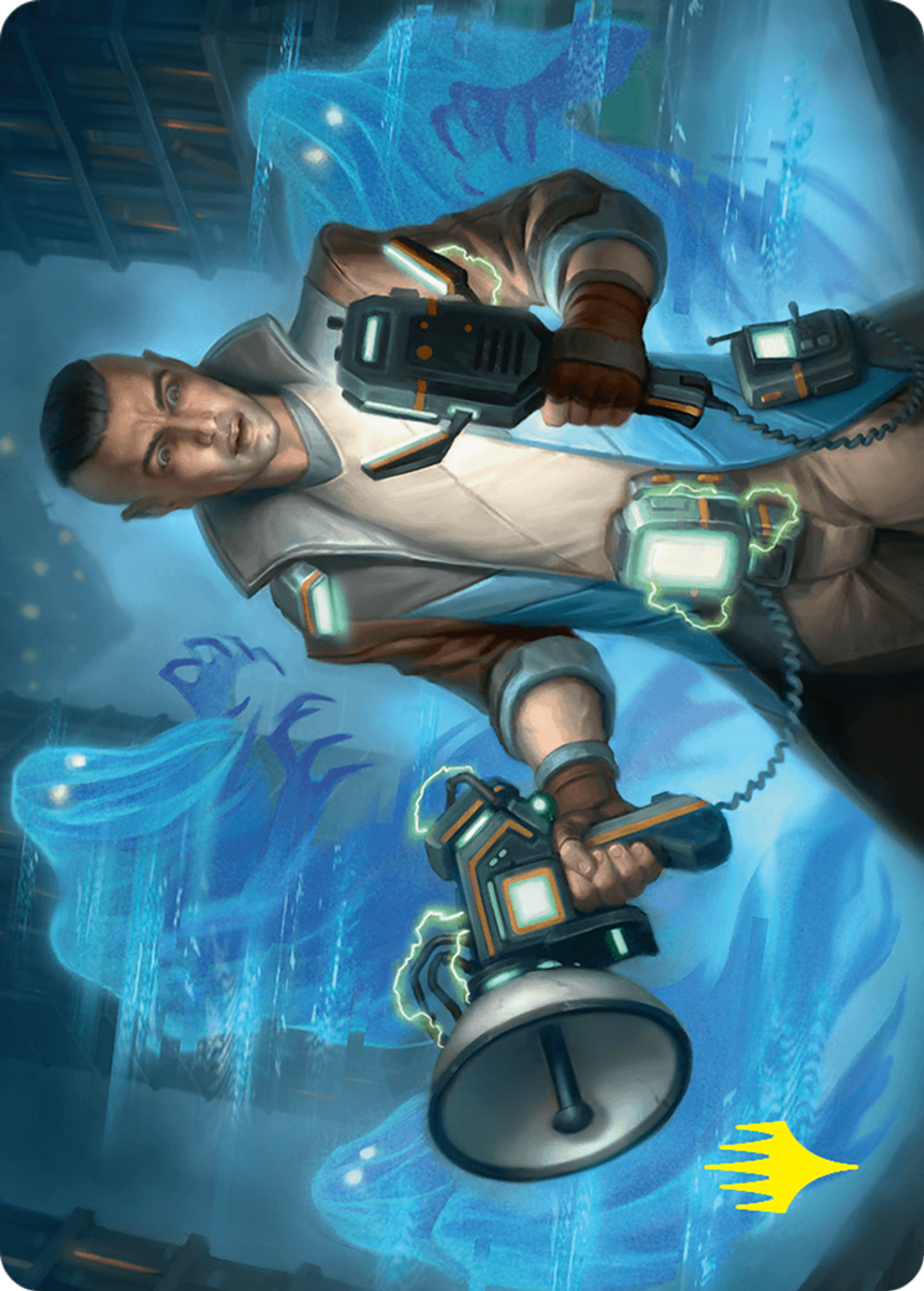 Paranormal Analyst — Duskmourn: House of Horror Art Series — Magic: The Gathering