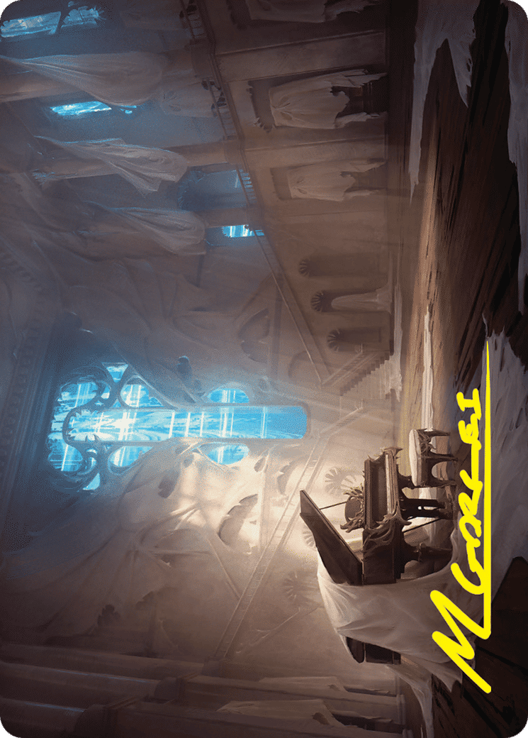 Plains — Duskmourn: House of Horror Art Series — Magic: The Gathering