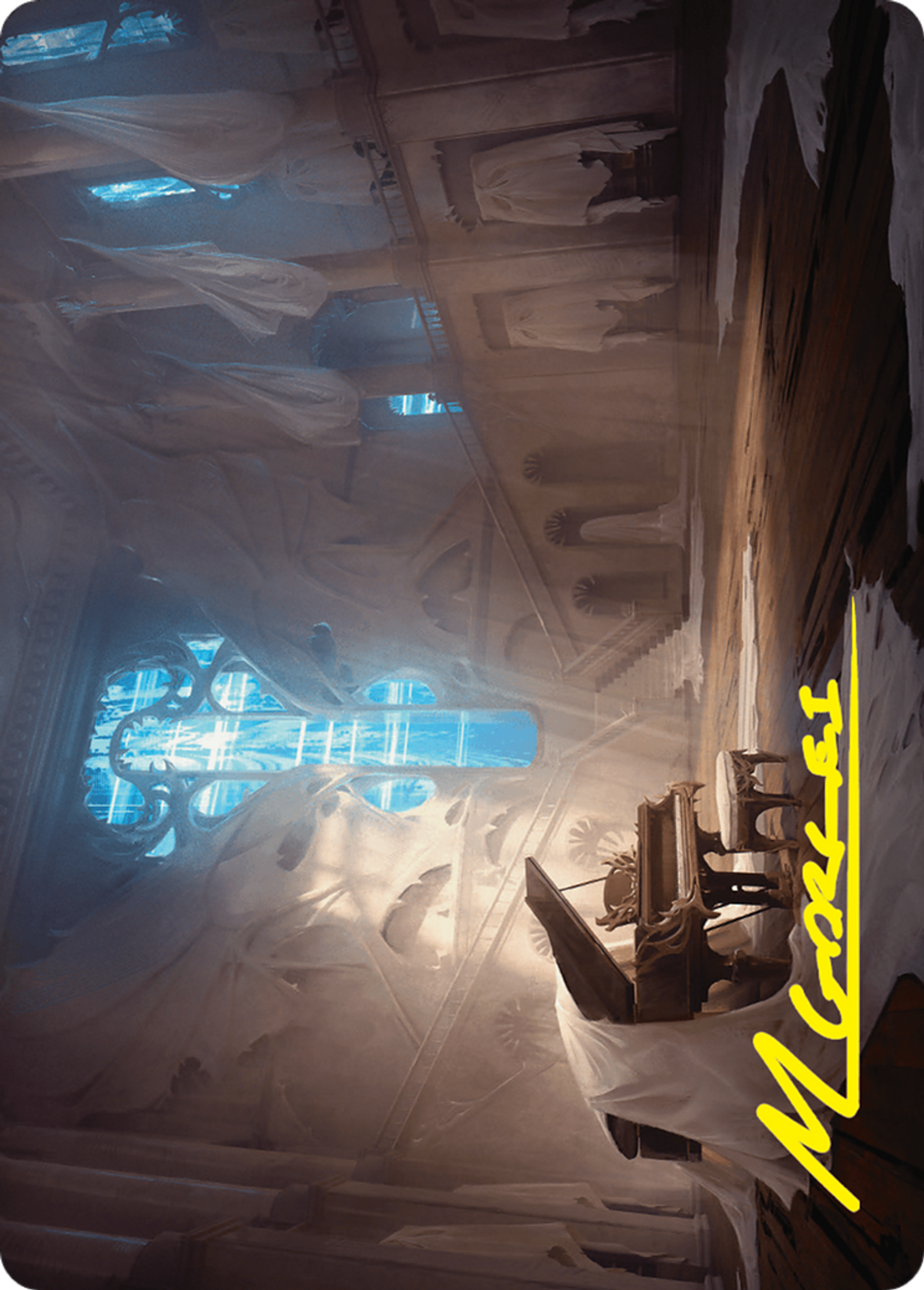 Plains — Duskmourn: House of Horror Art Series — Magic: The Gathering