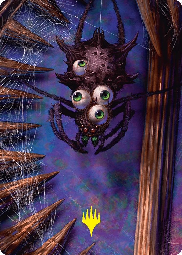 Spider — Duskmourn: House of Horror Art Series — Magic: The Gathering