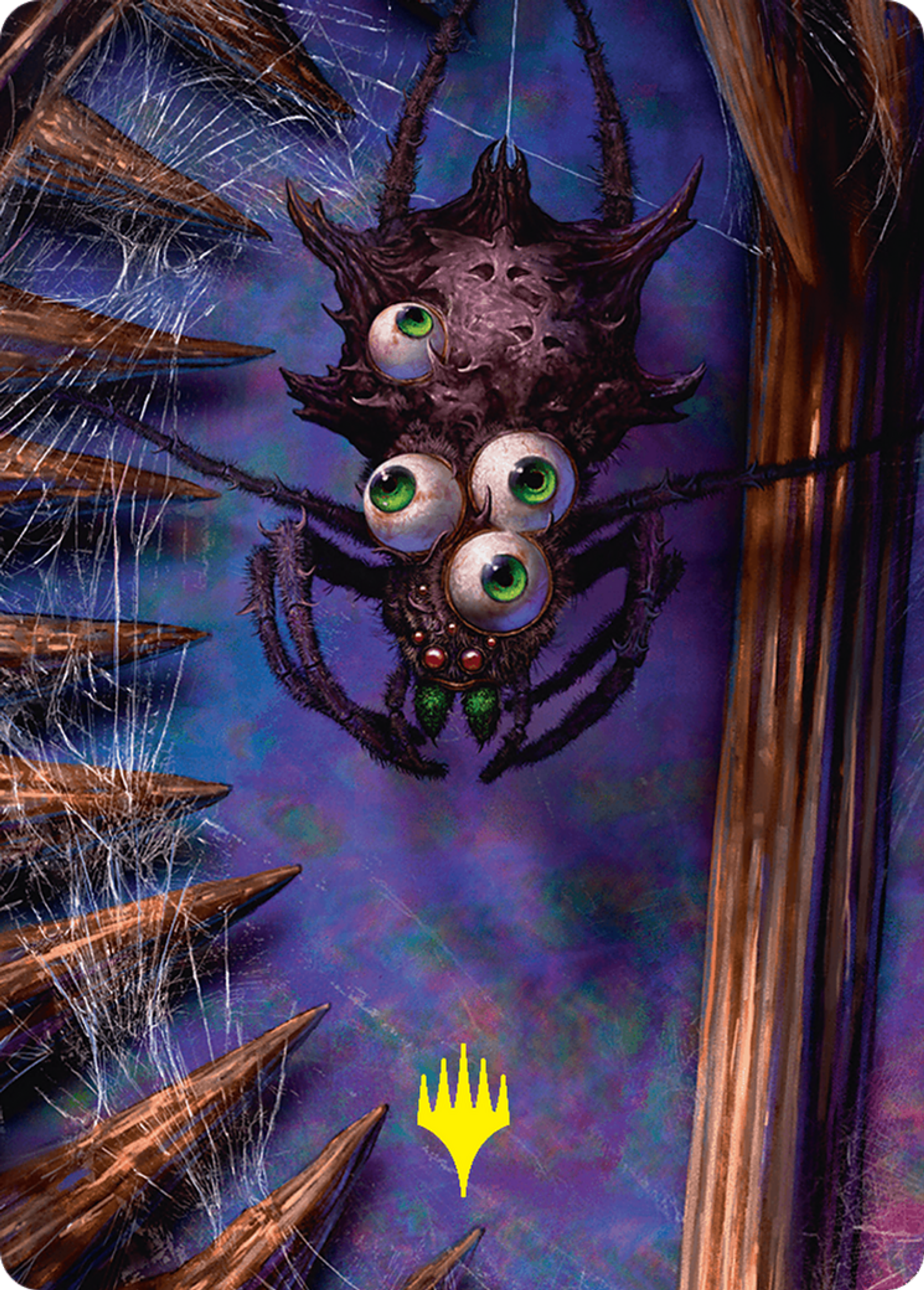 Spider — Duskmourn: House of Horror Art Series — Magic: The Gathering