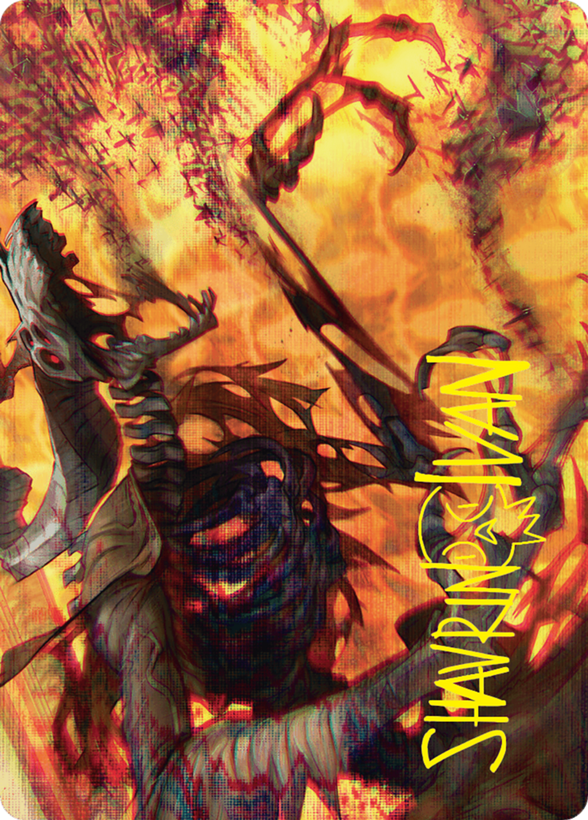 Unwanted Remake — Duskmourn: House of Horror Art Series — Magic: The Gathering