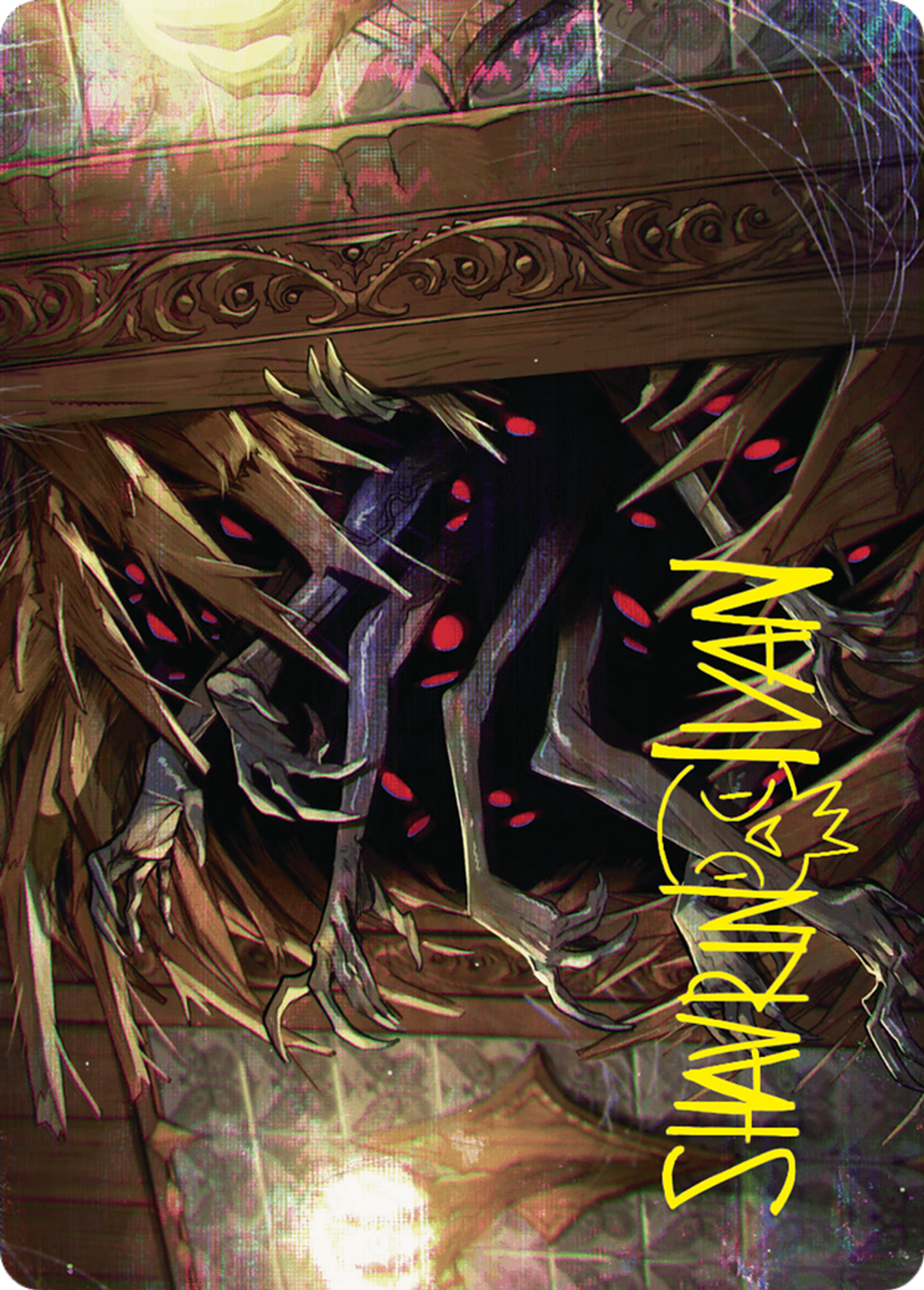Withering Torment — Duskmourn: House of Horror Art Series — Magic: The Gathering