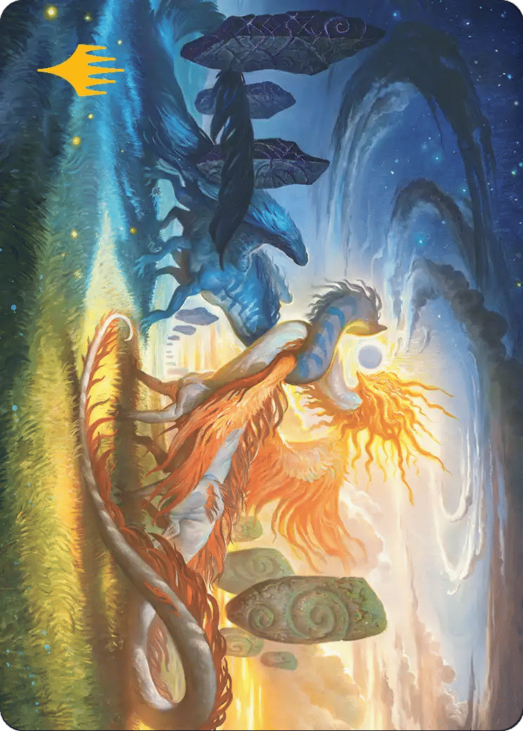 Celestial Reunion — Lorwyn Eclipsed Art Series — Magic: The Gathering