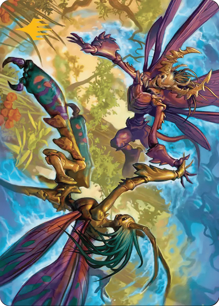 Illusion Spinners — Lorwyn Eclipsed Art Series — Magic: The Gathering