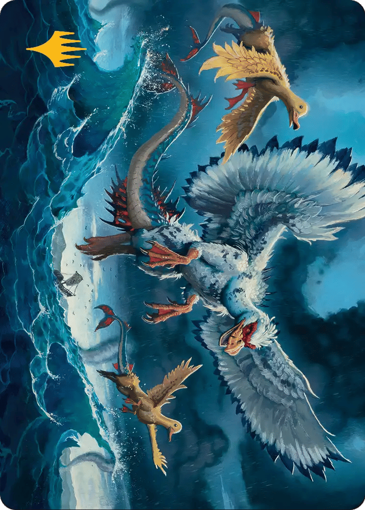 Sunderflock — Lorwyn Eclipsed Art Series — Magic: The Gathering