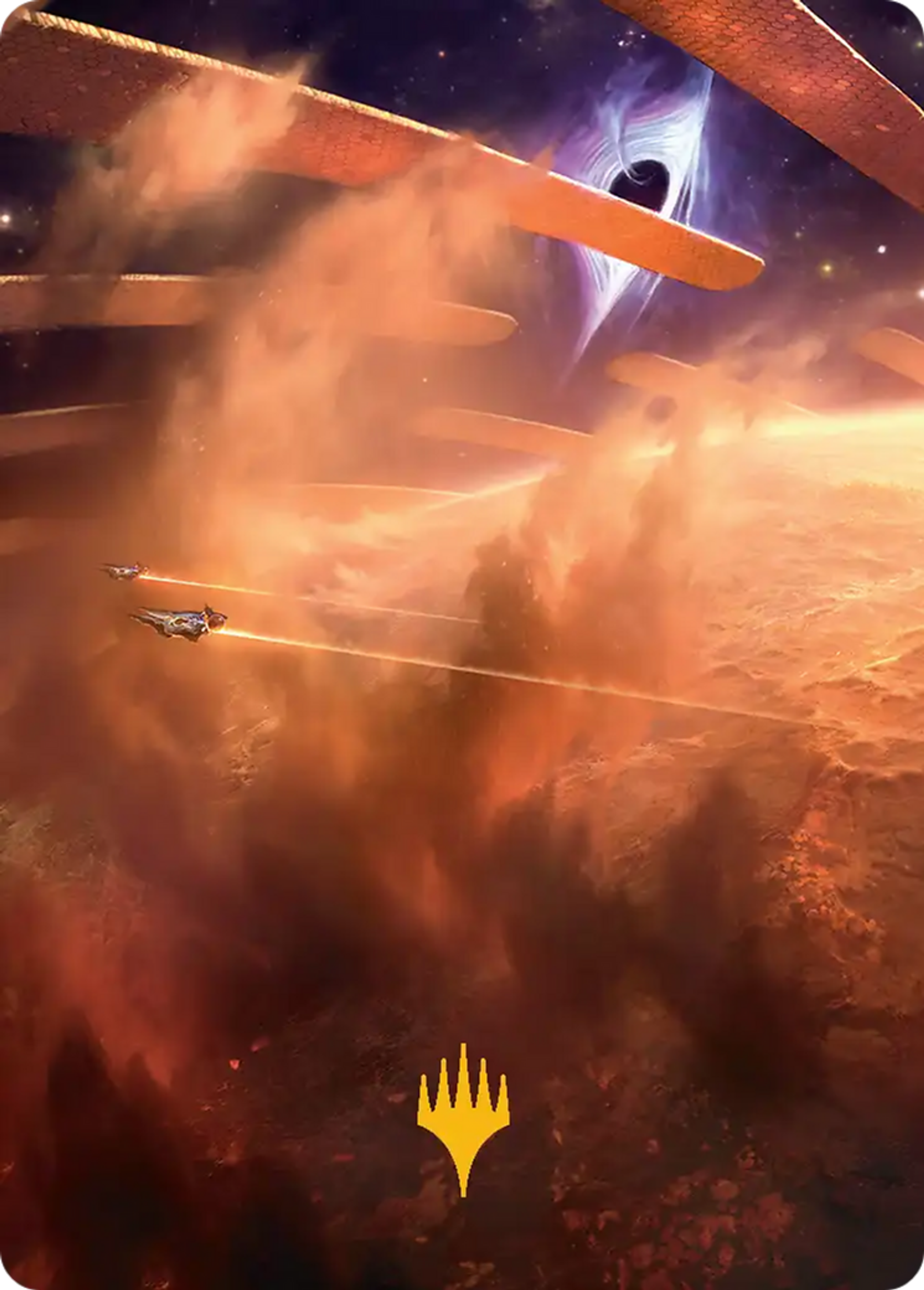 Adagia, Windswept Bastion — Edge of Eternities Art Series — Magic: The Gathering