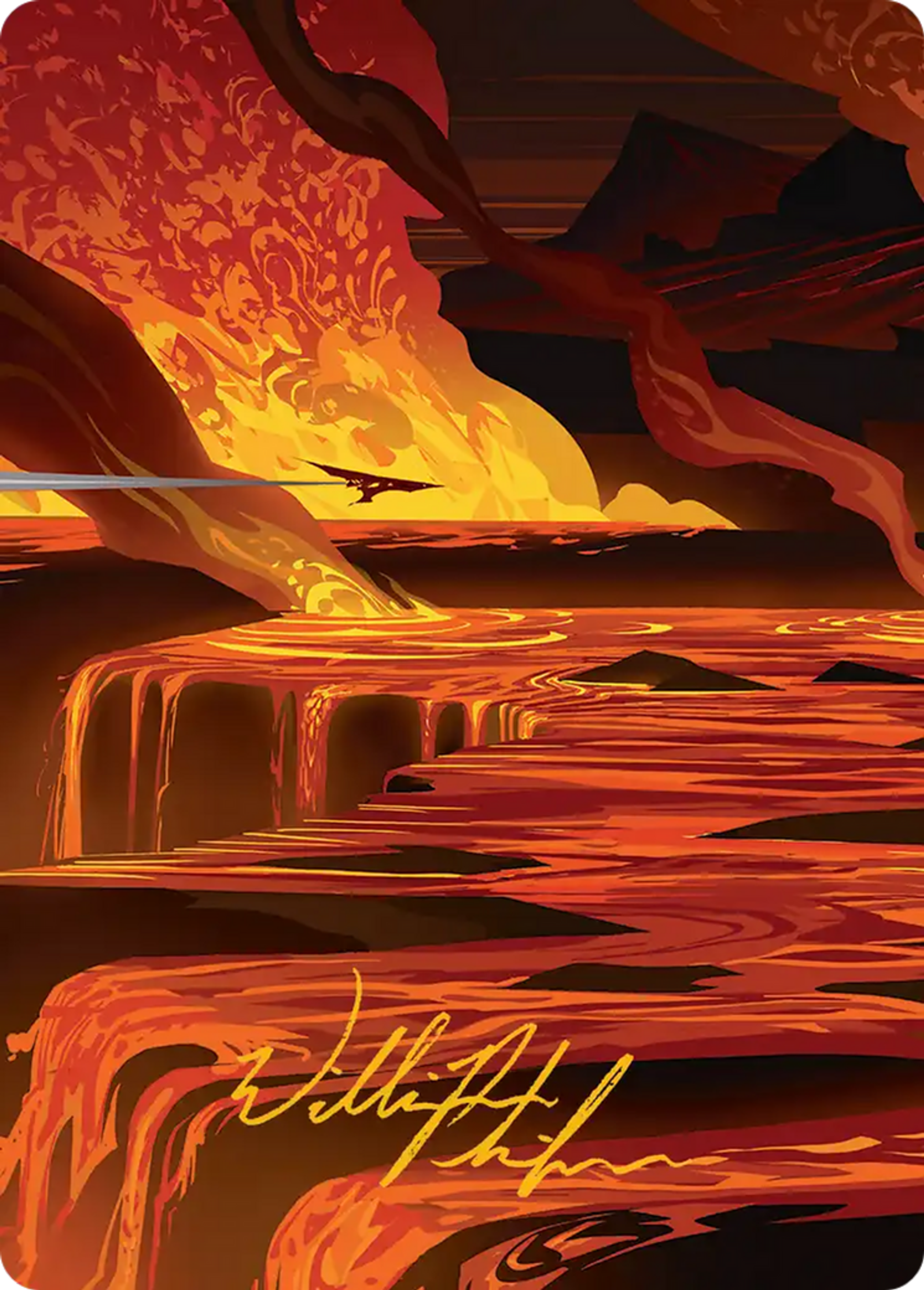 Blast Zone — Edge of Eternities Art Series — Magic: The Gathering