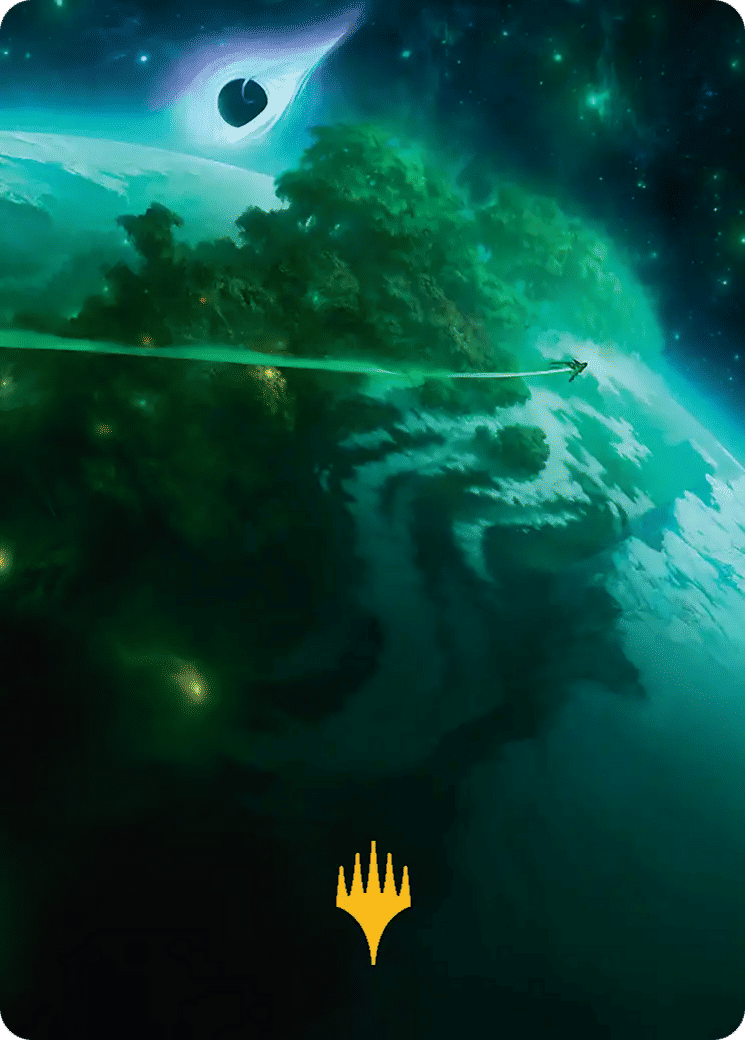 Evendo, Waking Haven — Edge of Eternities Art Series — Magic: The Gathering