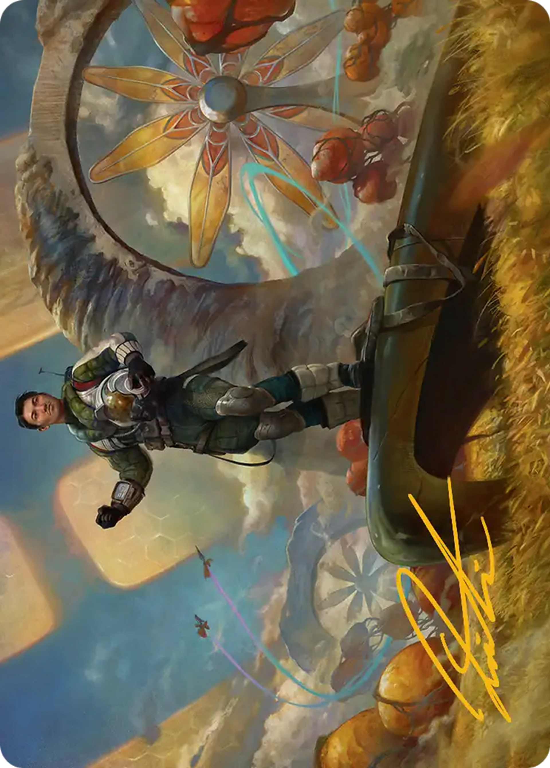 Galactic Wayfarer — Edge of Eternities Art Series — Magic: The Gathering