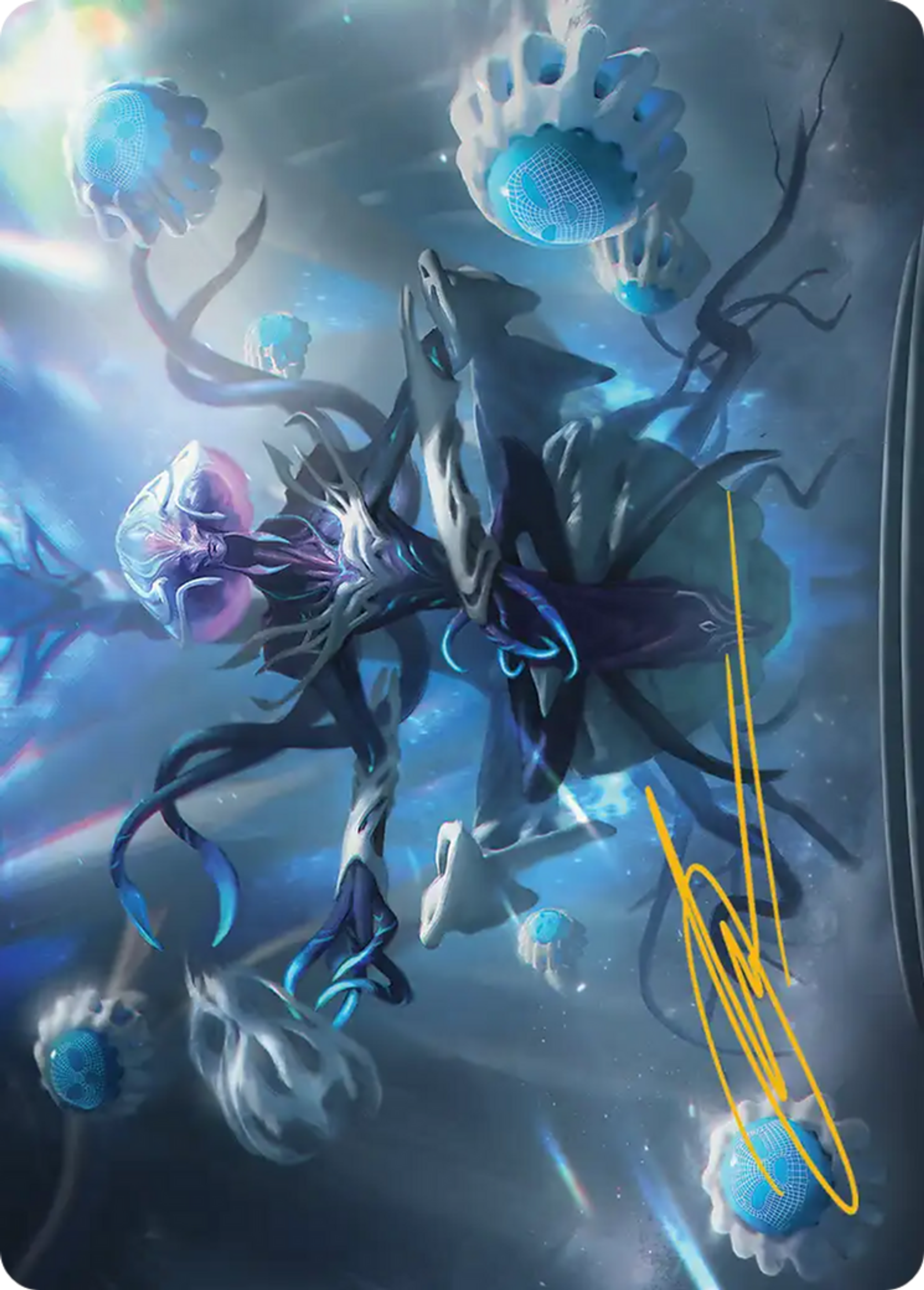 Mm'menon, the Right Hand — Edge of Eternities Art Series — Magic: The Gathering